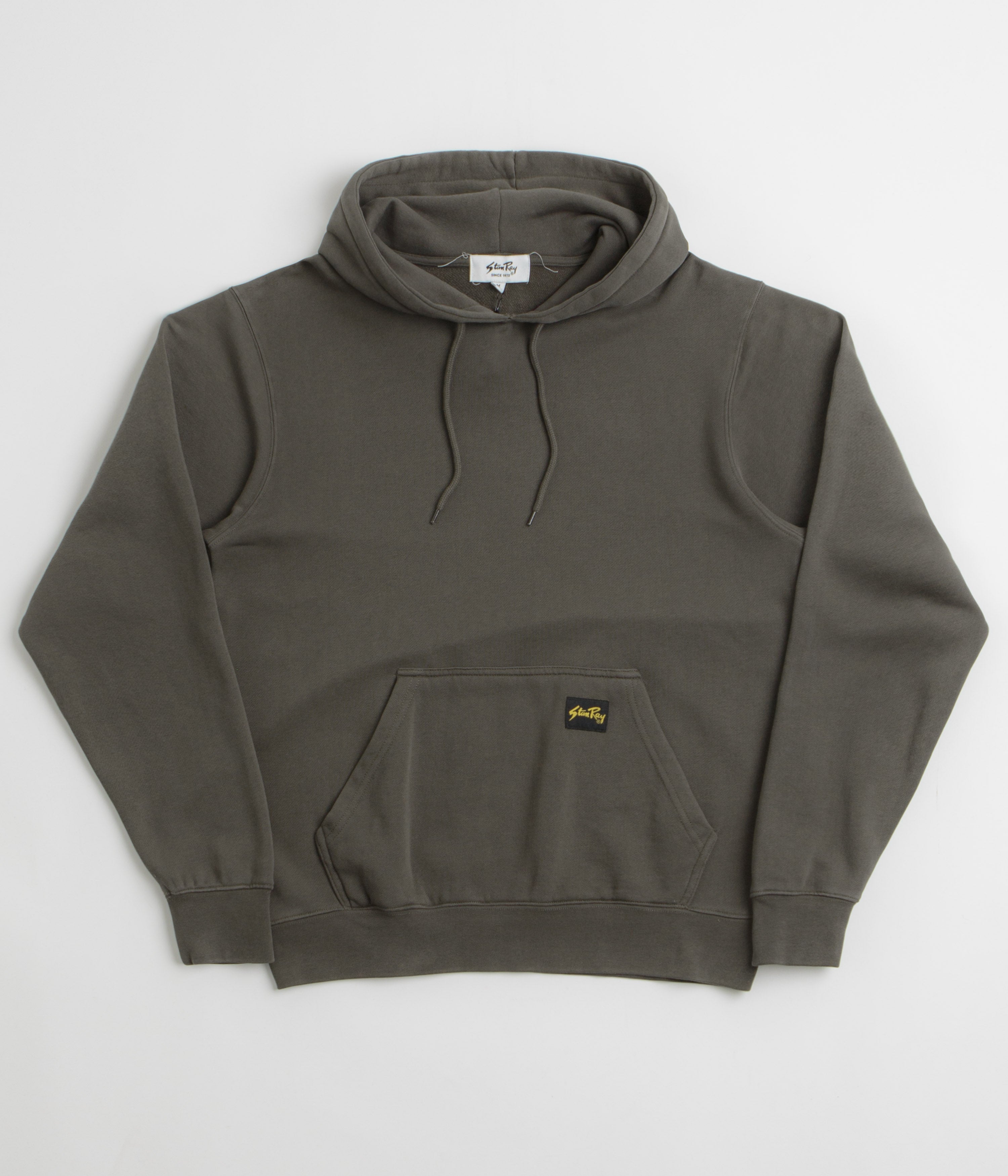 Stan Ray Patch Hoodie - Washed Black