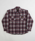 Stan Ray Quilted Plaid Overshirt - Red