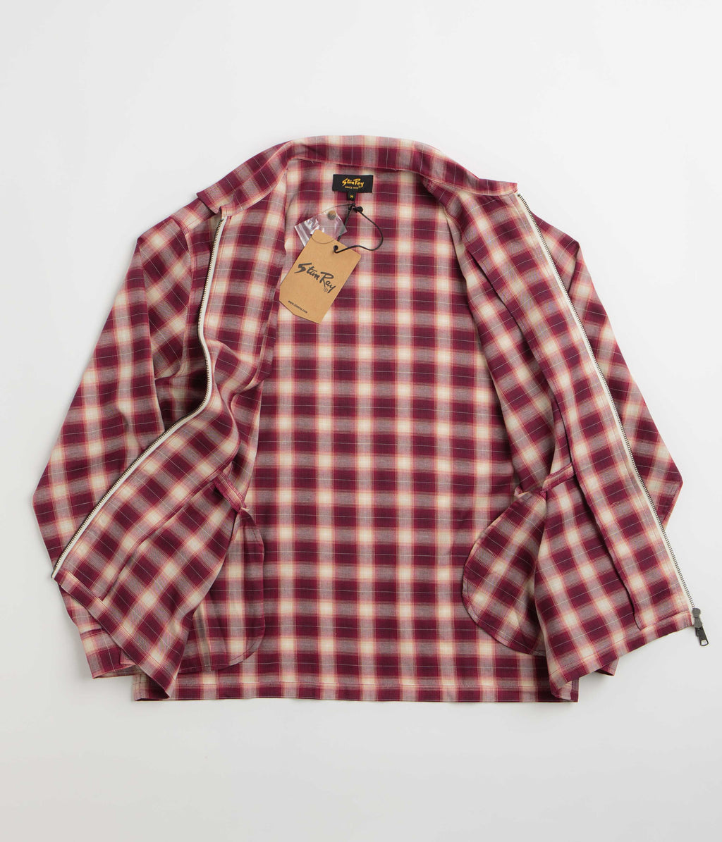 Stan Ray Zip Shirt - Red Check