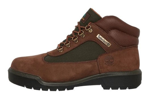 Men's Timberland Field Boot Mid Lace Waterproof Chocolate (TB1A18A6 D47)