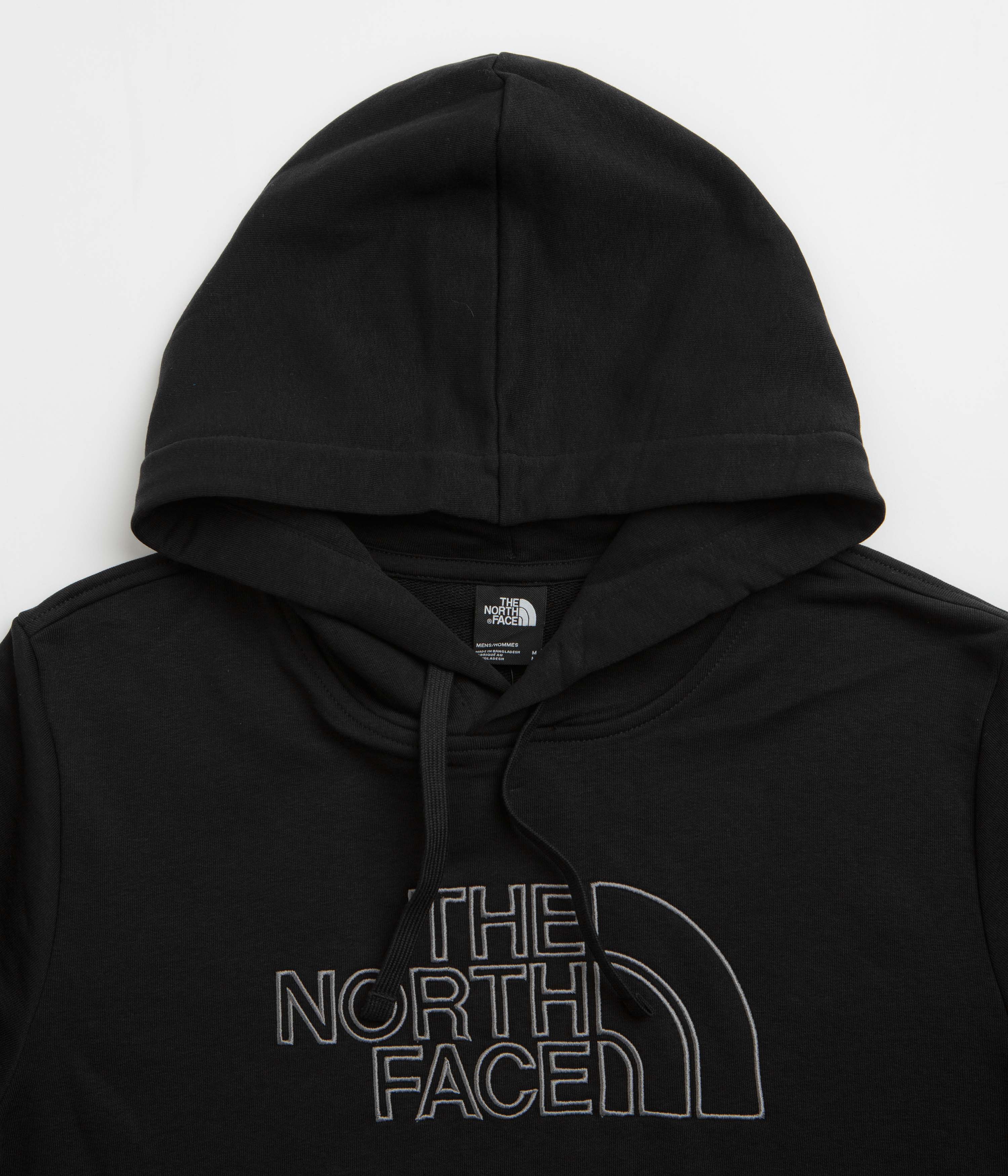 The North Face Drew Peak Light Hoodie - TNF Black / Anthracite Grey