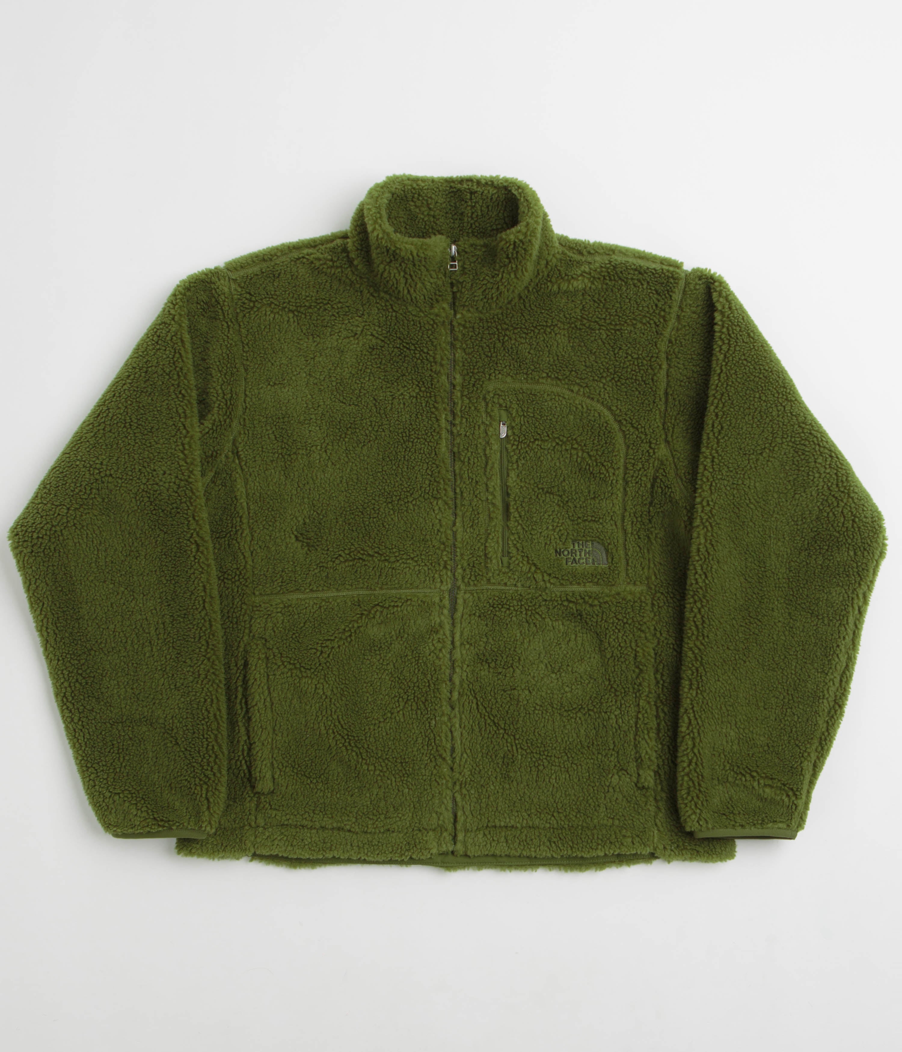 The North Face Extreme Pile 2 Full Zip Jacket - Woodland Green