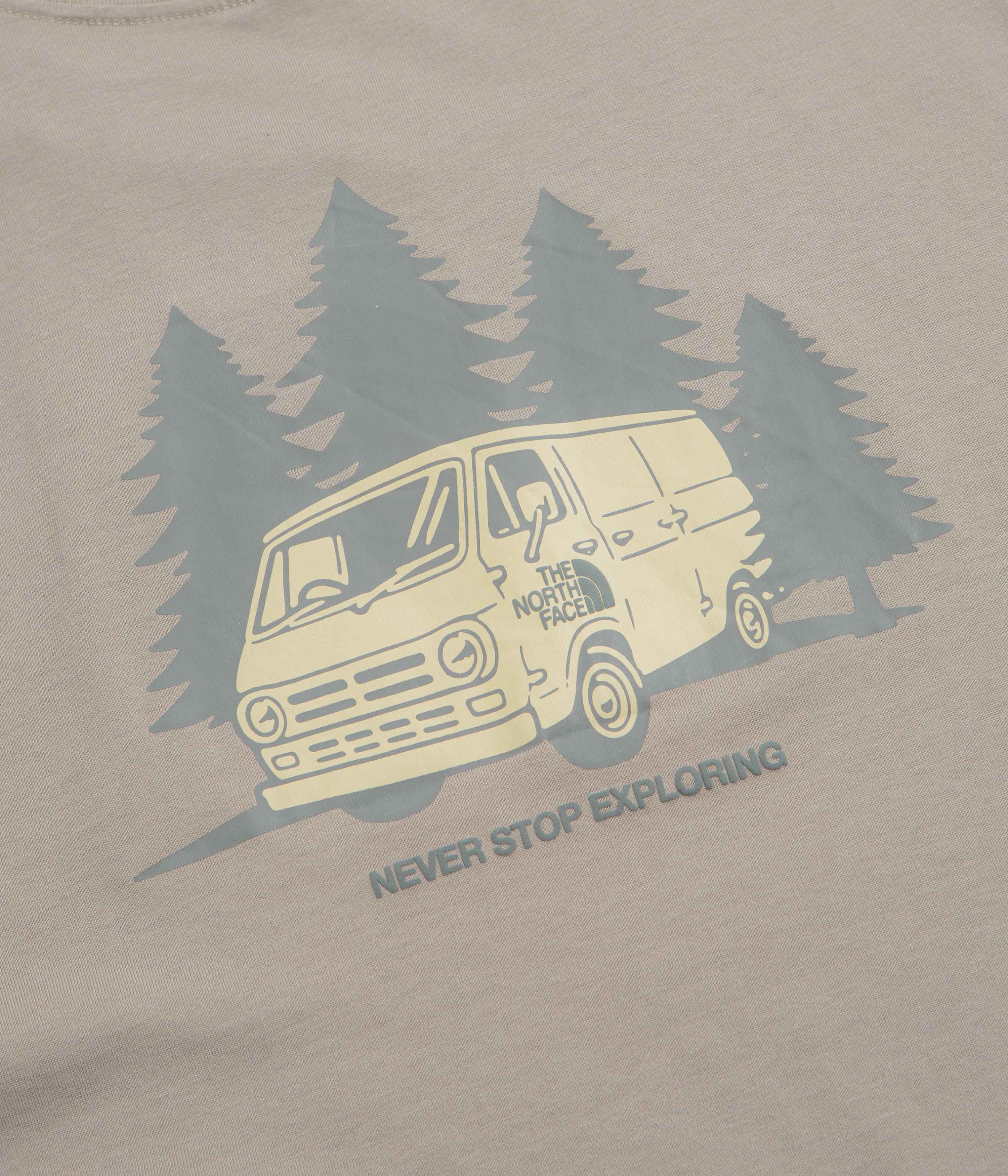 The North Face Van Life Relaxed T-Shirt - Stone Slab