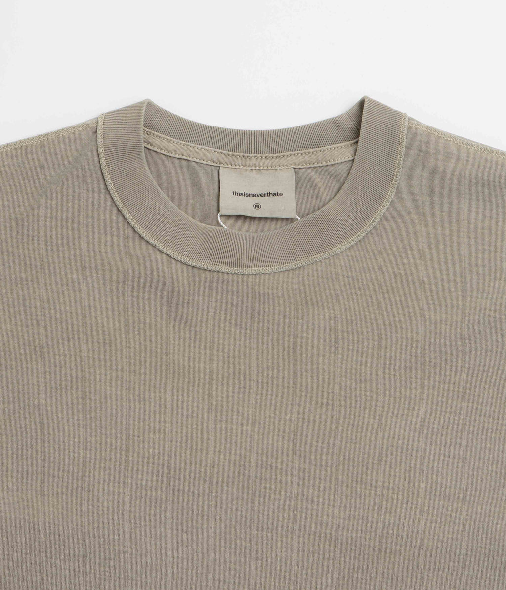 thisisneverthat Overdyed Reverse T-Shirt - Desert Grey