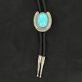 Turquoise Horseshoe Bolo