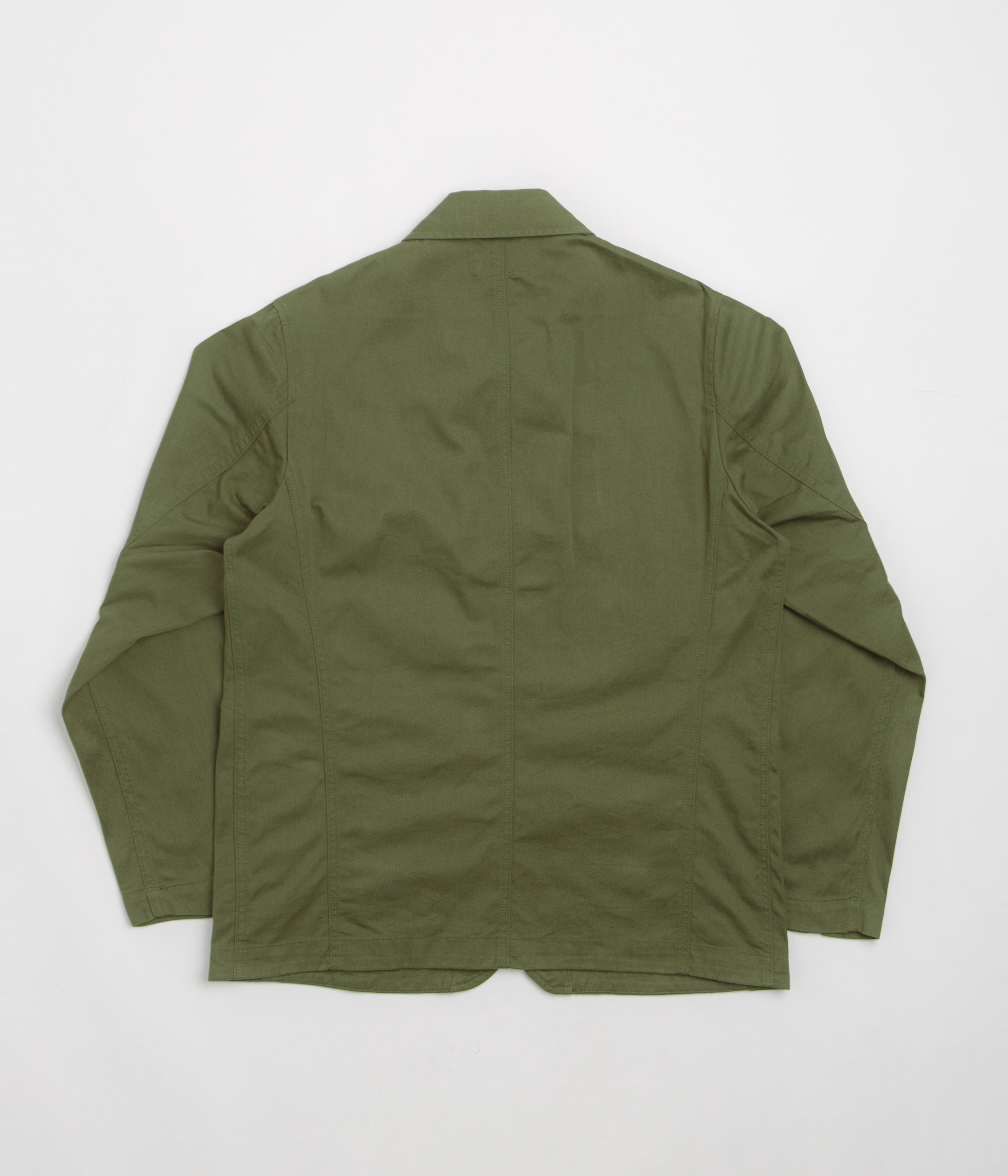 Universal Works Bakers Jacket - Light Olive