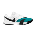 Nike Men's Court Lite 4 Tennis Shoes in White/Black-Radiant Emerald