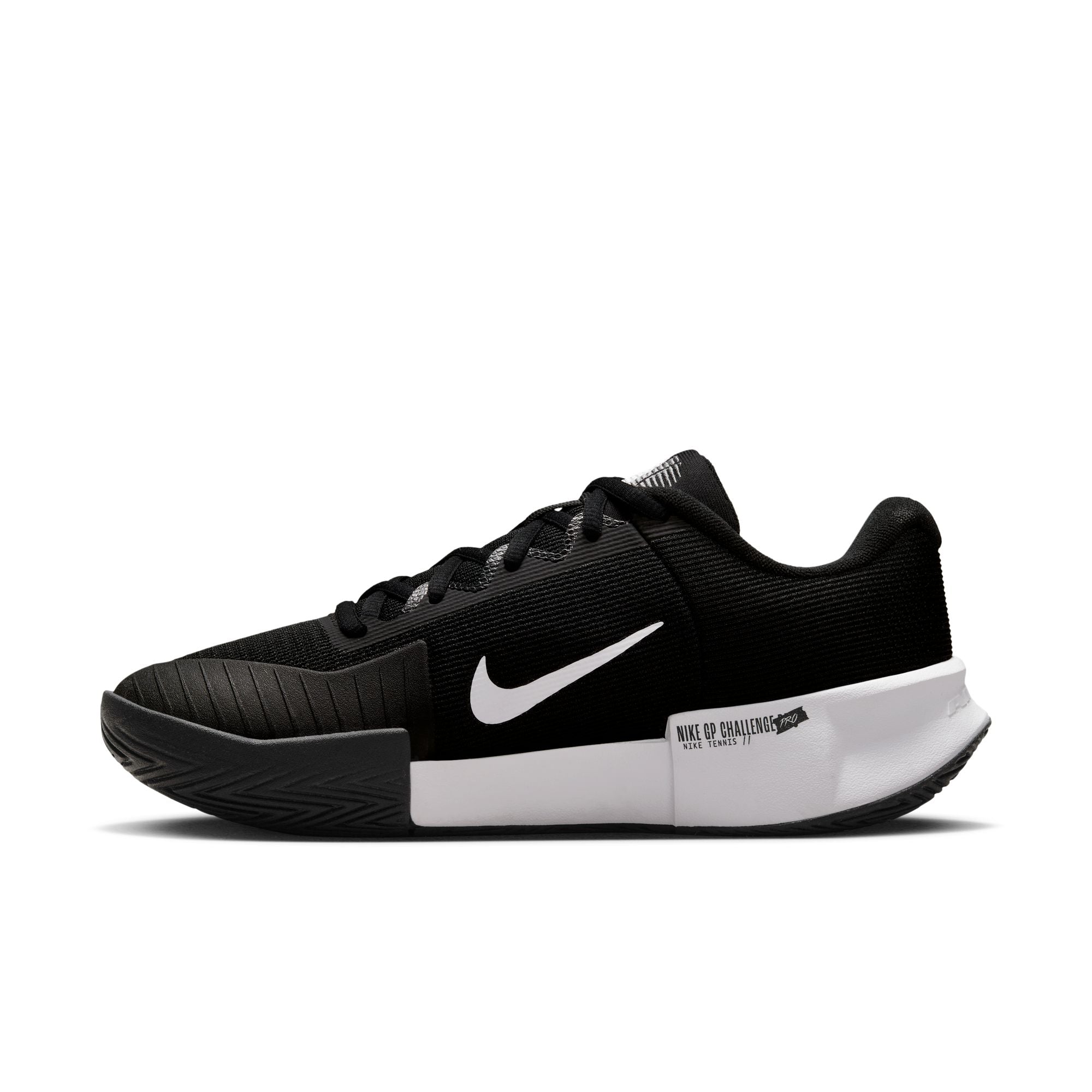 Nike Women's GP Challenge Pro Hard Court Shoes in Black/White-Black