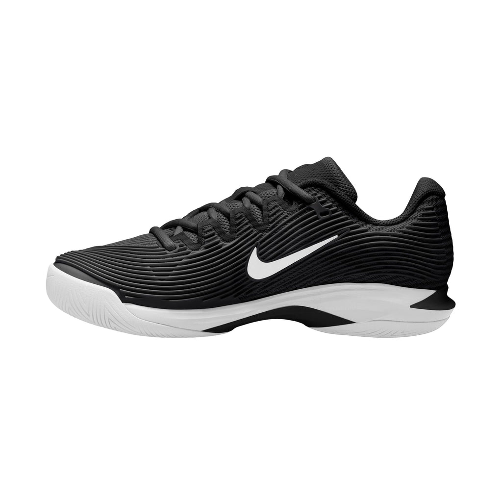 Nike Women's Vapor 12 Hard Court Tennis Shoes in Black/White-Dk Smoke Grey