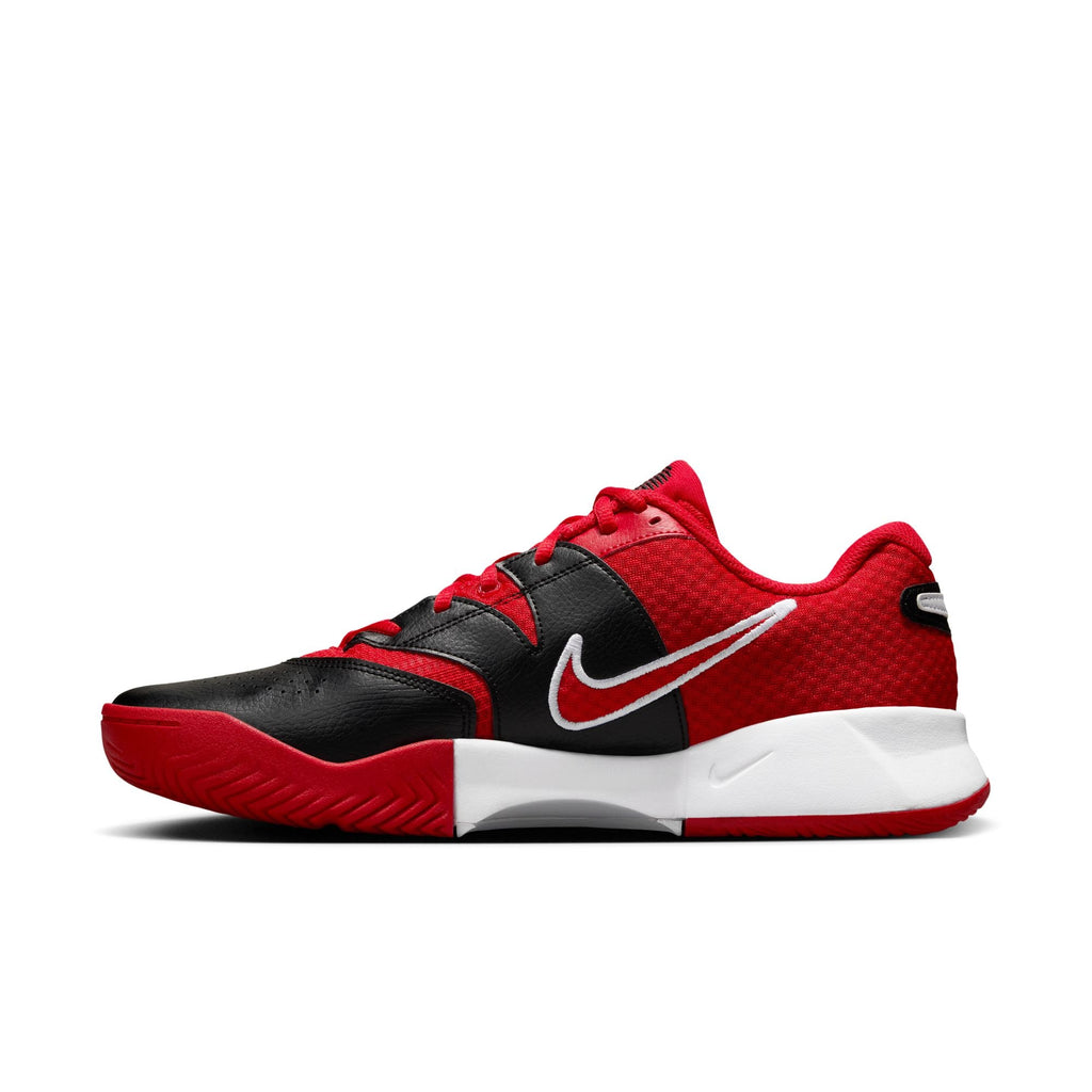 Nike Men's Court Lite 4 Hard Court Tennis Shoes in University Red/White-Black