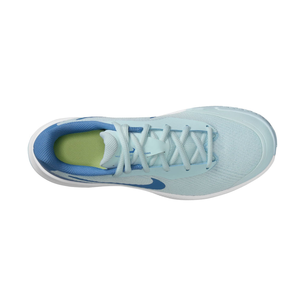 Nike Women's Vapor Lite 3 Hard Court Tennis Shoes in Glacier Blue/Star Blue-Blue Beyond-White