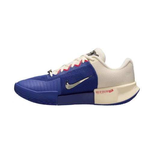 Nike Men's GP Challenge Pro Hard Court Tennis Shoes in Deep Night/Lt Crimson-Pale Ivory