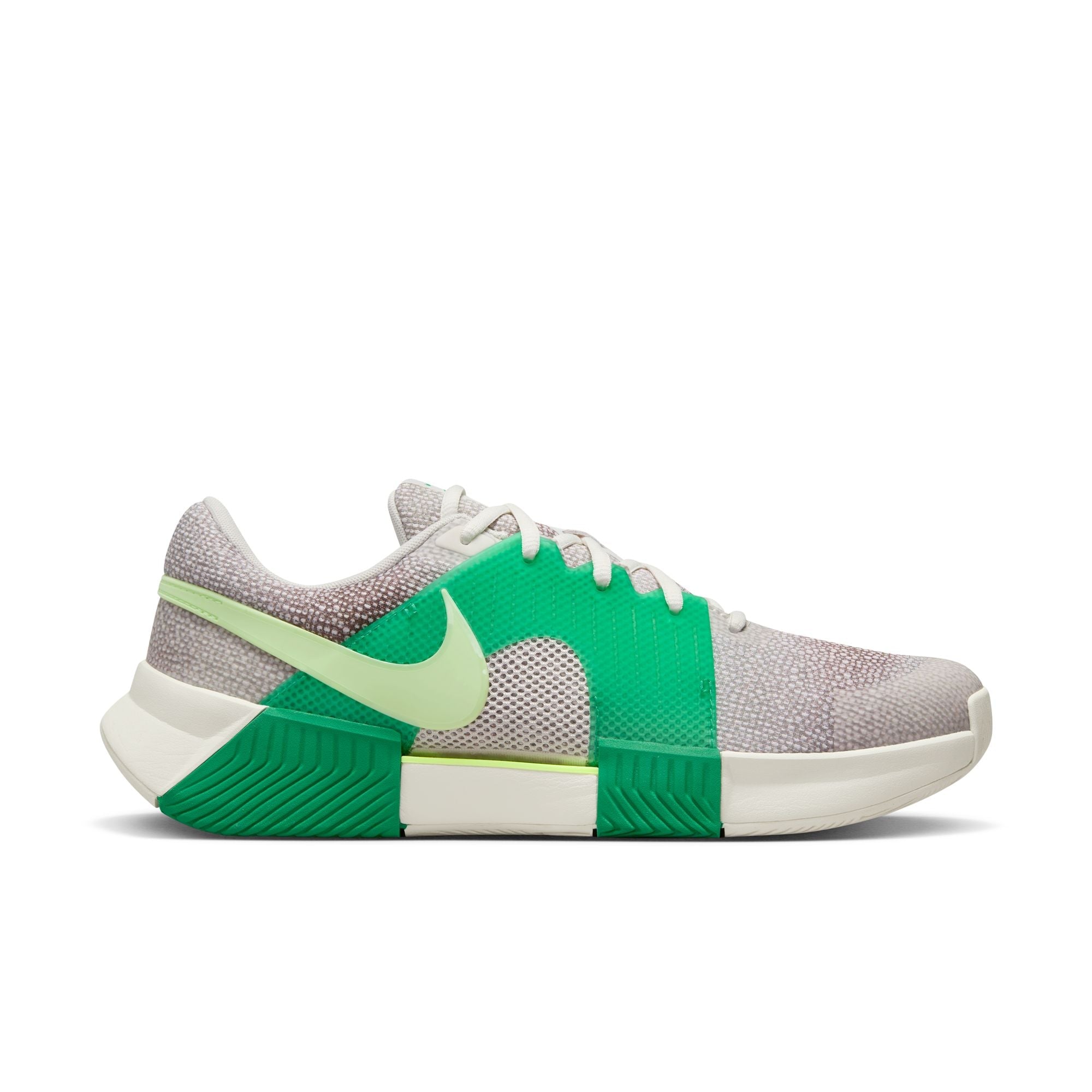 Nike Men's GP Challenge 1 Tennis Shoes in Phantom/Barely Volt-Platinum Violet