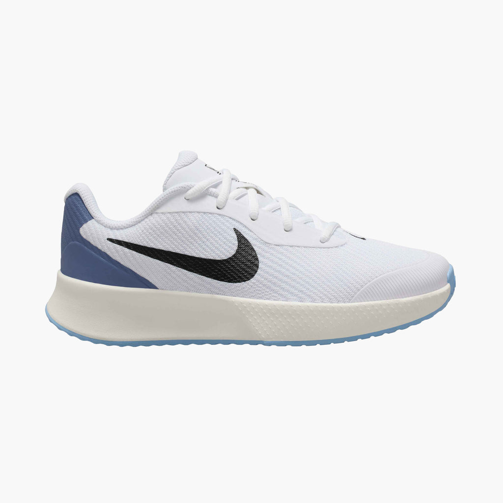 Nike Women's Vapor Lite 3 Hard Court Tennis Shoes in White/Ghost-World Indigo