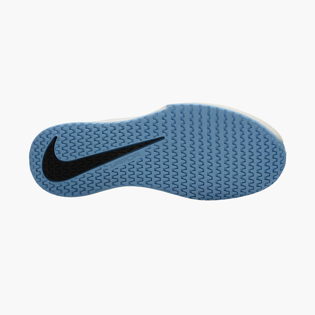 Nike Women's Vapor Lite 3 Hard Court Tennis Shoes in White/Ghost-World Indigo