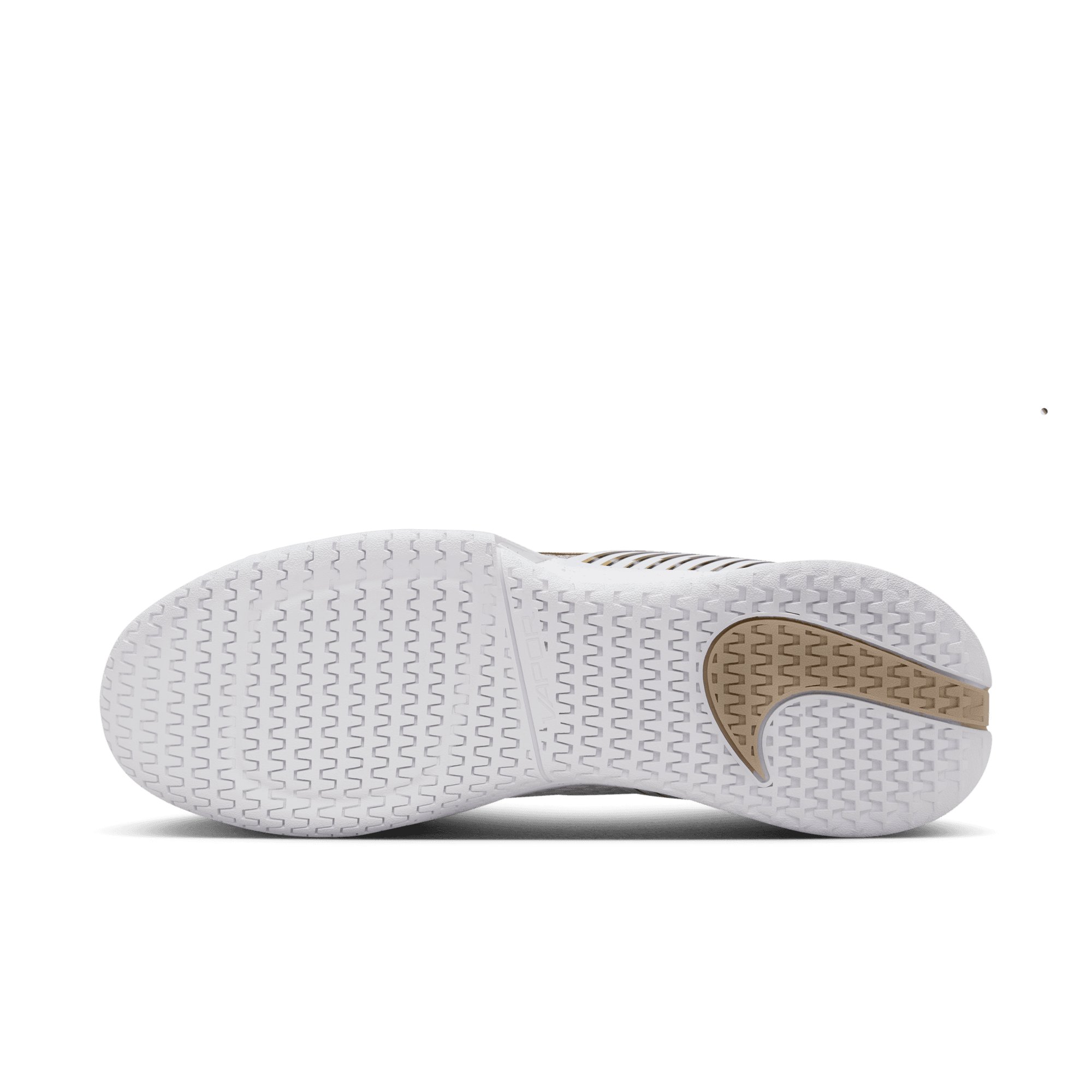 Nike Women's Air Zoom Vapor Pro 2 WMB Shoes in White/Mtlc Gold Grain-Grand Purple