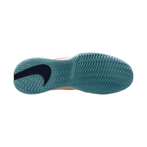 Nike Men's Vapor Pro 3 Clay Court Tennis Shoes in Apricot Agate/Obsidian-White-Denim Turq