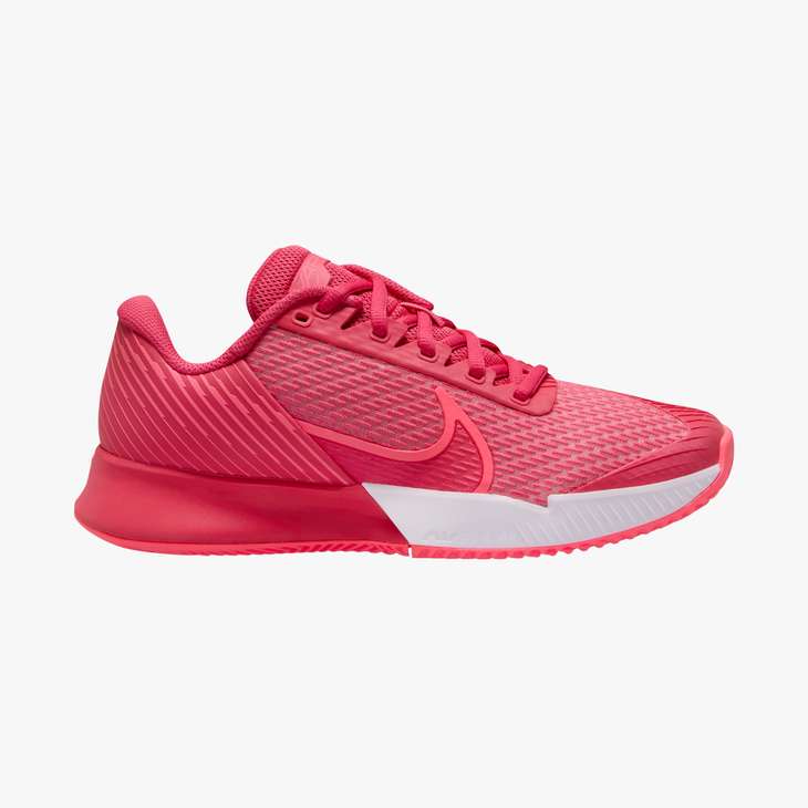 Nike Court Women's Air Zoom Vapor Pro 2 Clay Tennis Shoes in Aster Pink/Hot Punch-Crimson Tint