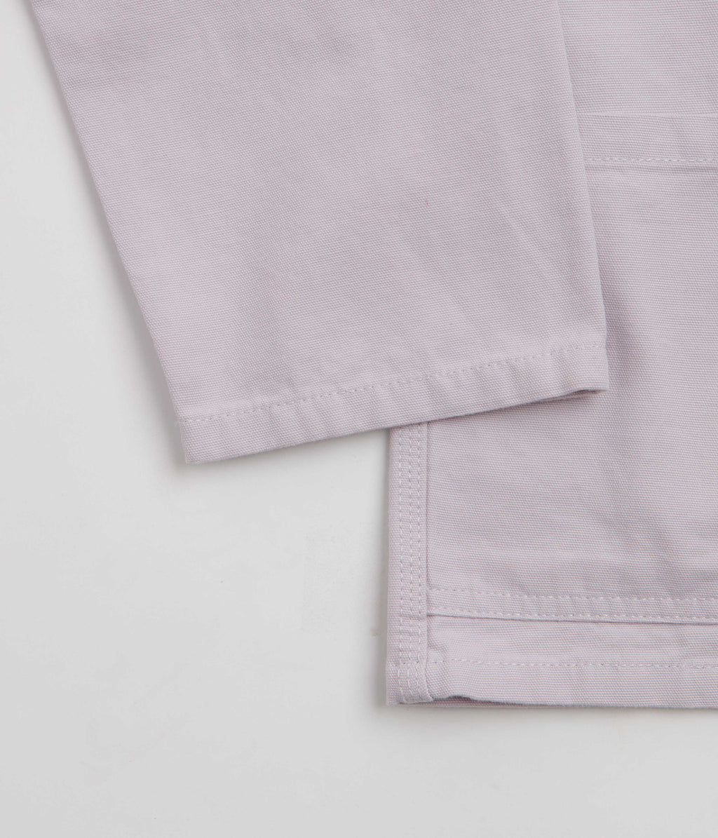 Uskees 3001 Buttoned Overshirt - Lunar Stone