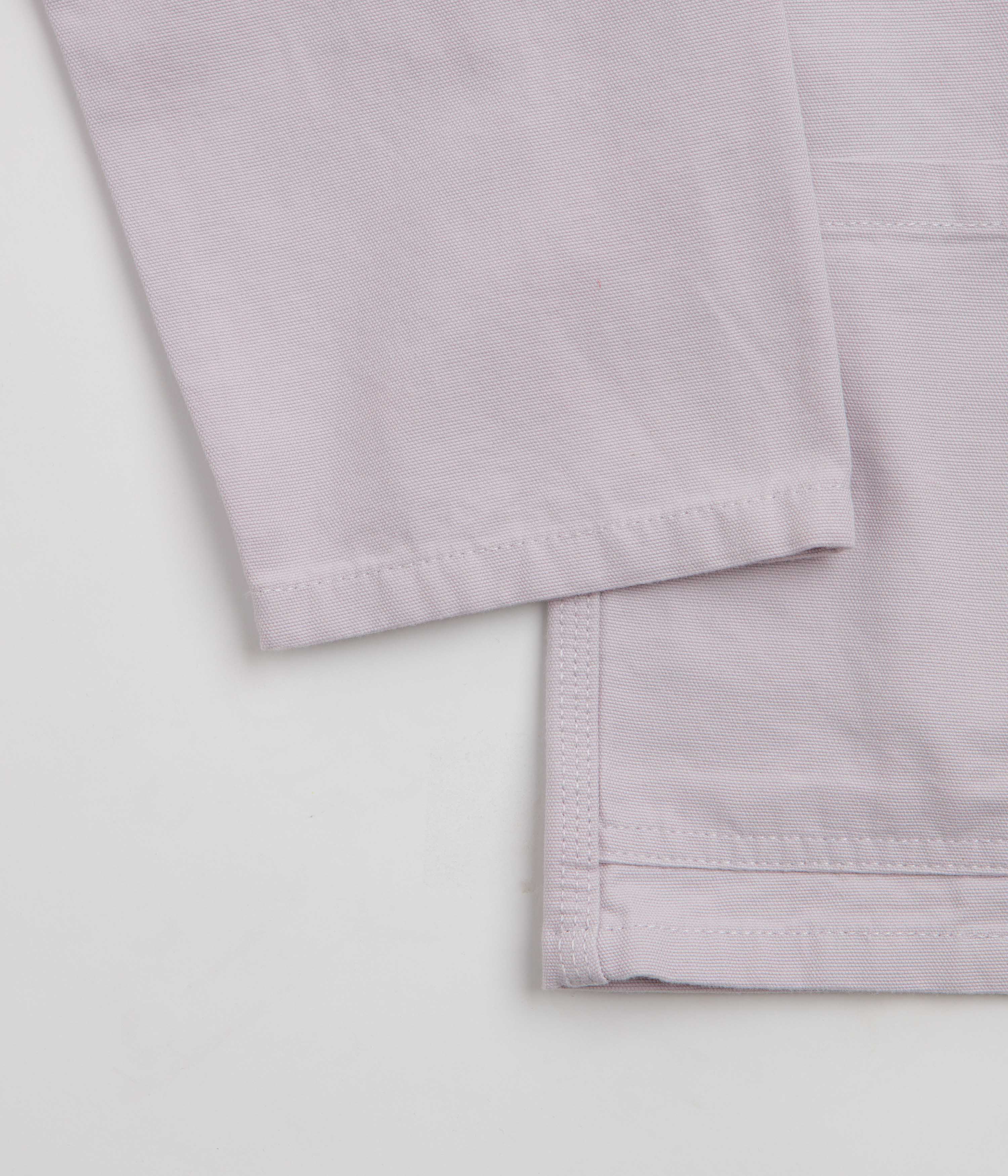 Uskees 3001 Buttoned Overshirt - Lunar Stone