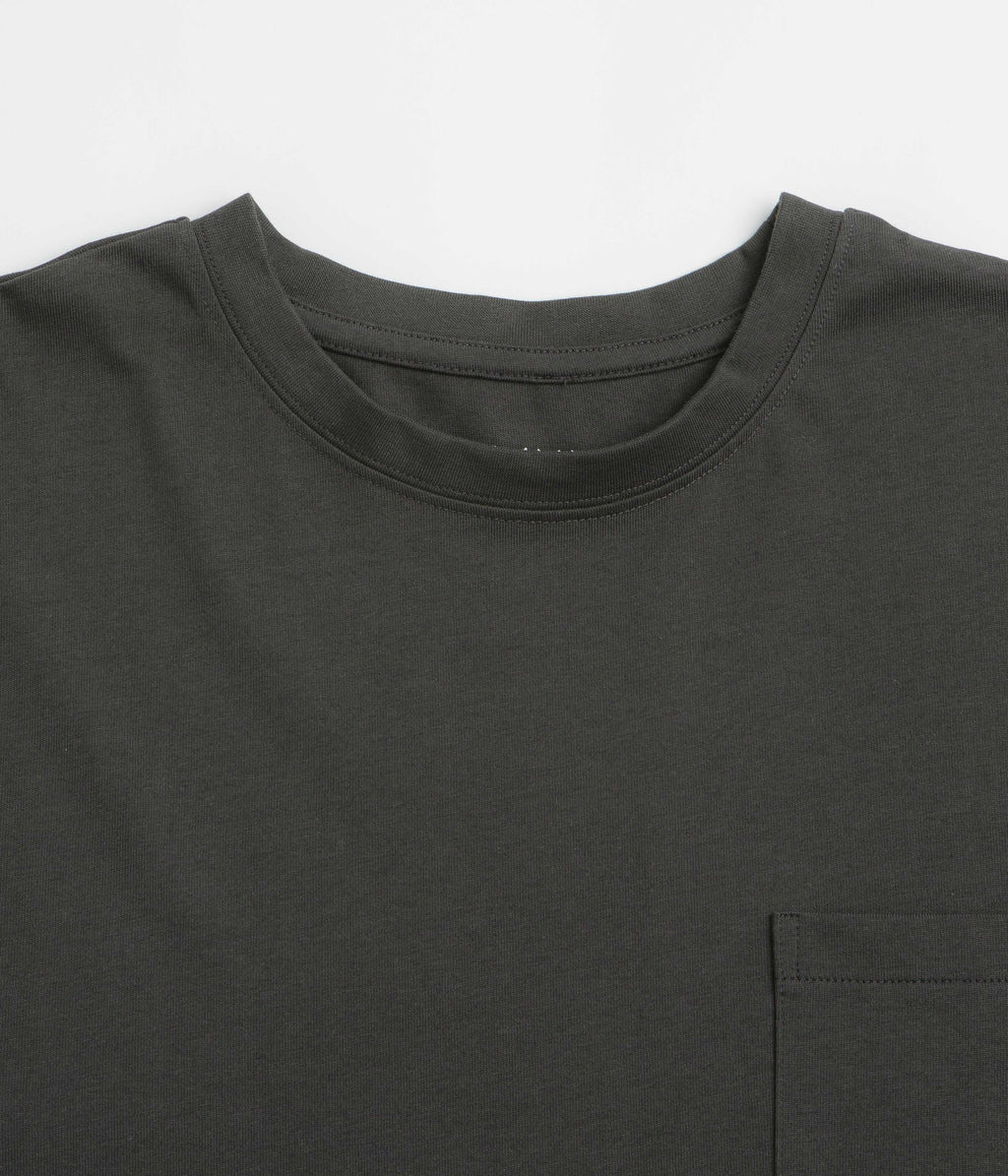 Uskees 7010 Long Sleeve T-Shirt - Faded Black