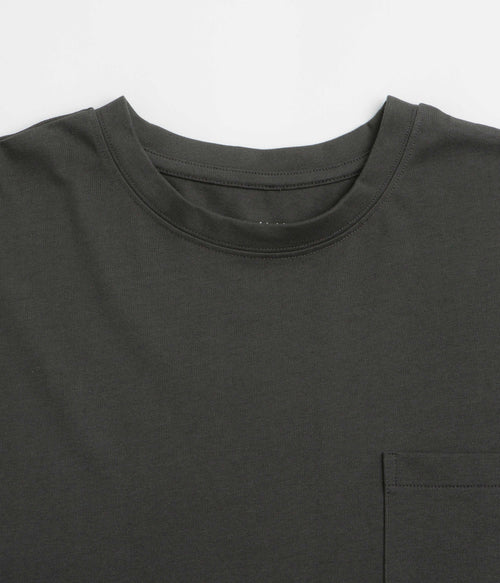 Uskees 7010 Long Sleeve T-Shirt - Faded Black