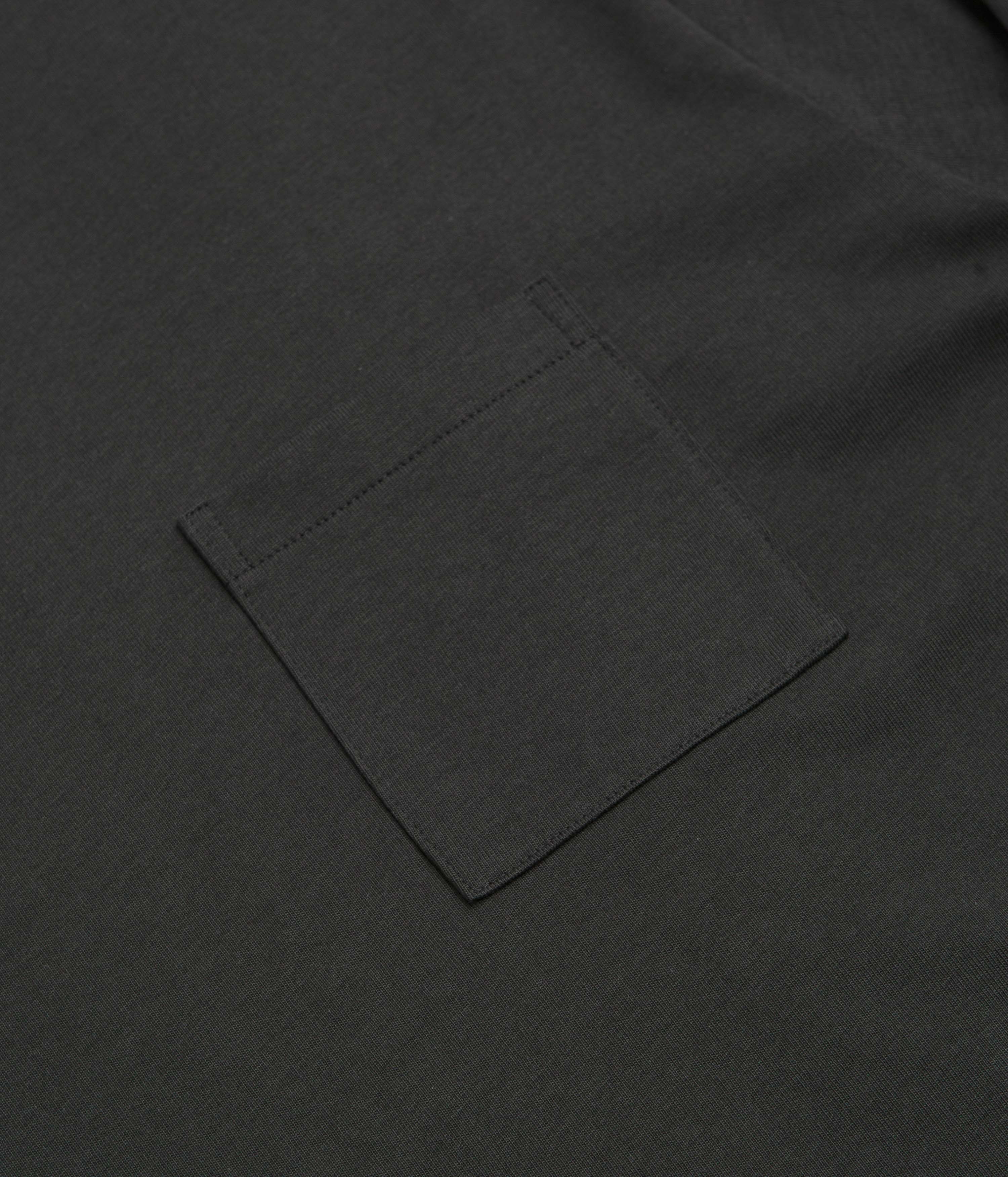 Uskees 7010 Long Sleeve T-Shirt - Faded Black