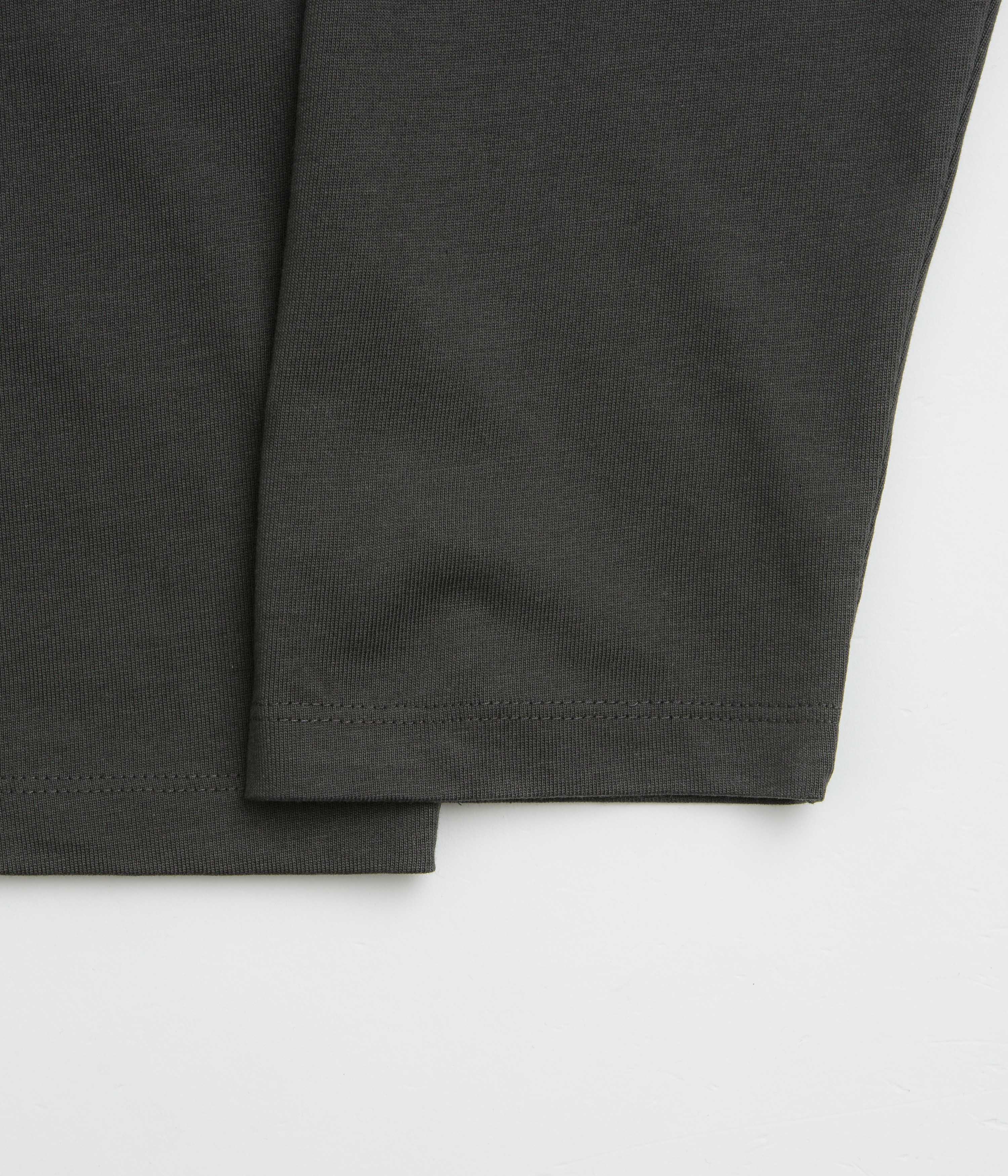 Uskees 7010 Long Sleeve T-Shirt - Faded Black