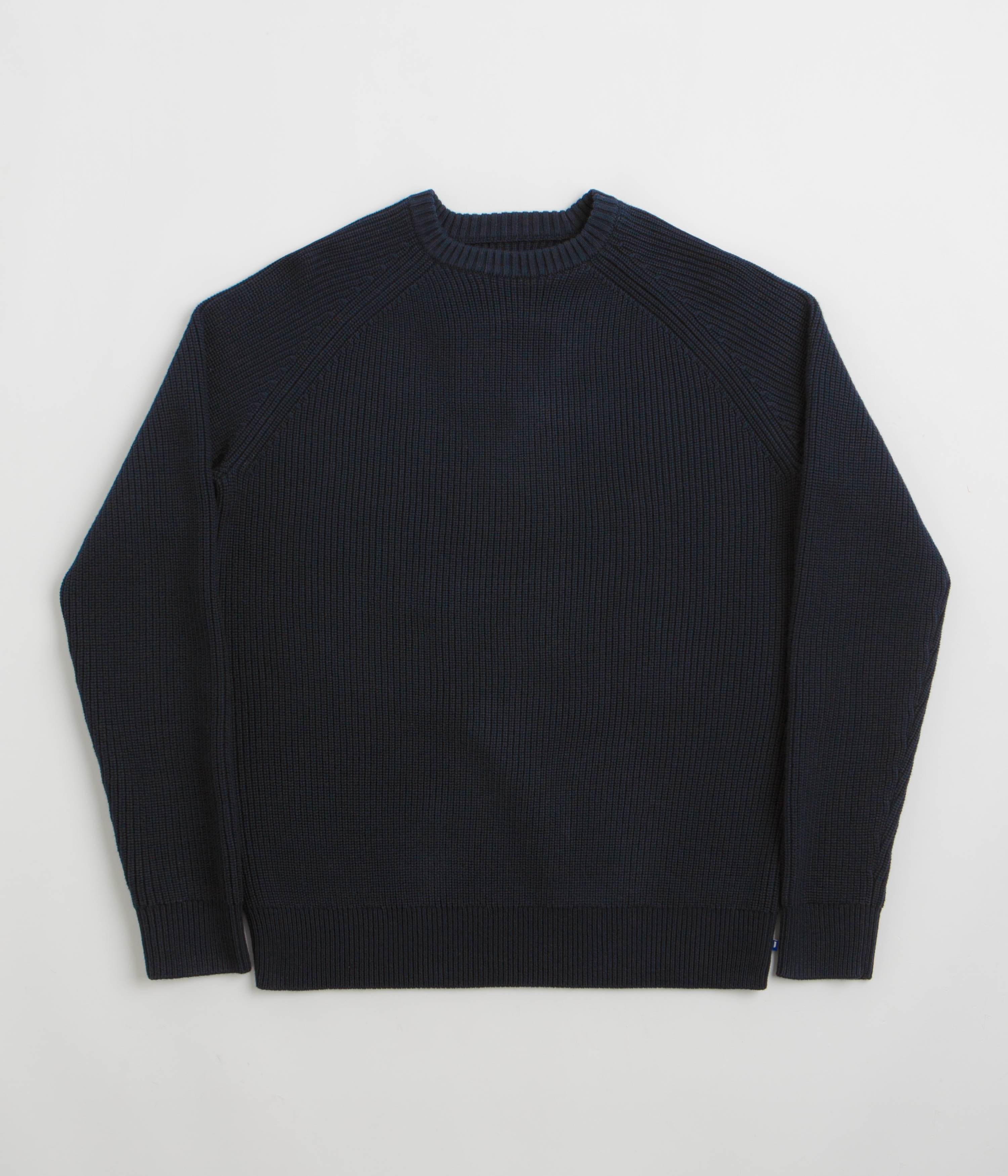 Uskees 7013 Knit Crewneck Sweatshirt - Midnight Blue