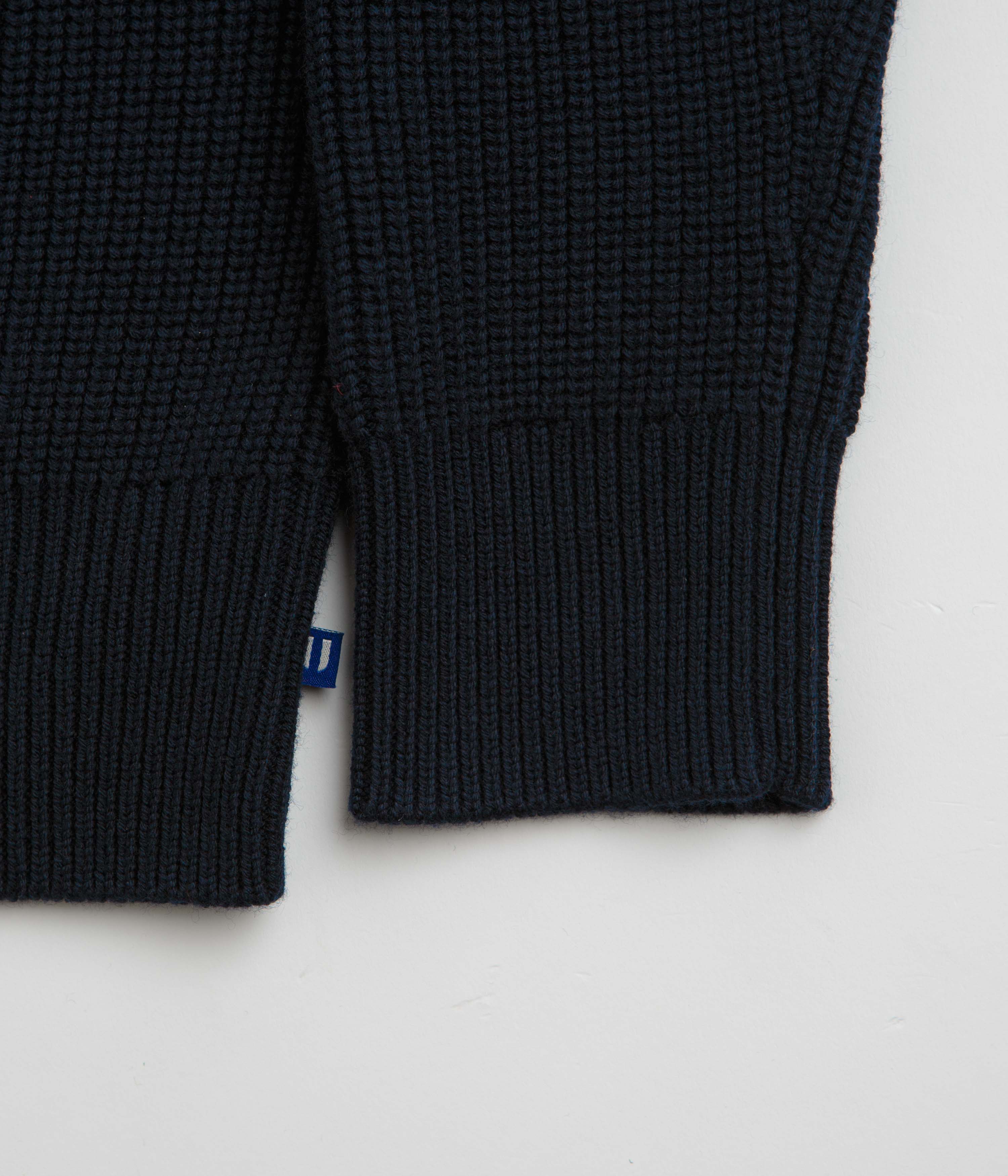 Uskees 7013 Knit Crewneck Sweatshirt - Midnight Blue