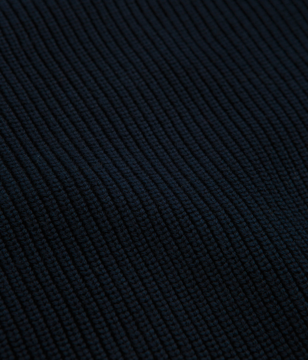 Uskees 7013 Knit Crewneck Sweatshirt - Midnight Blue