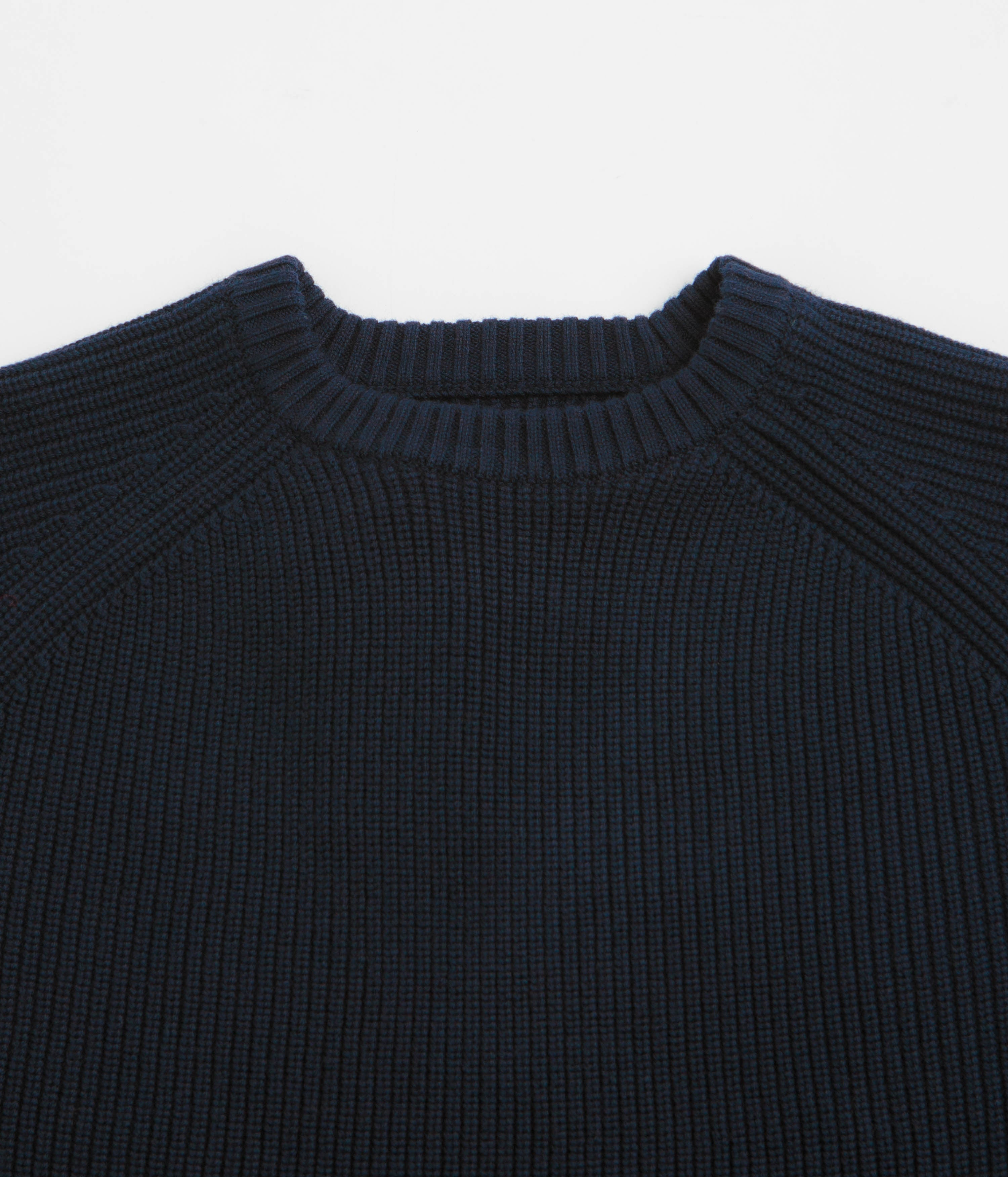 Uskees 7013 Knit Crewneck Sweatshirt - Midnight Blue