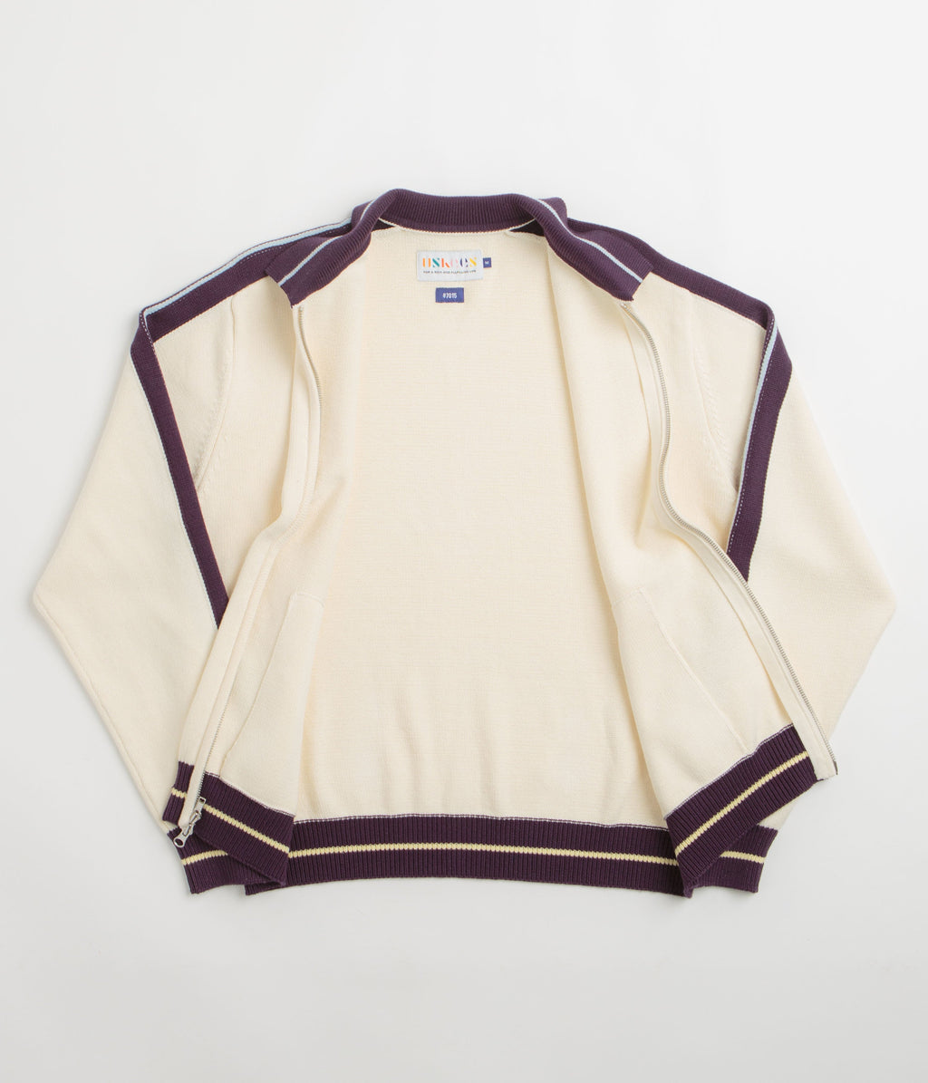 Uskees 7015 Racquet Club Track Jacket - Cream