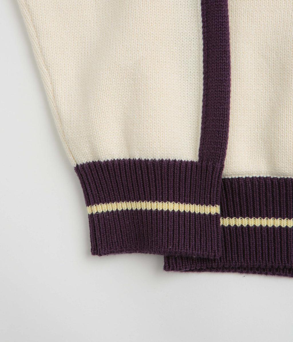 Uskees 7015 Racquet Club Track Jacket - Cream