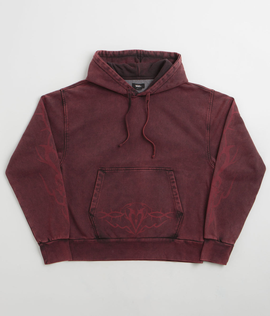 Vans Skate Dayana Tribal Flame Hoodie - Crimson Haze