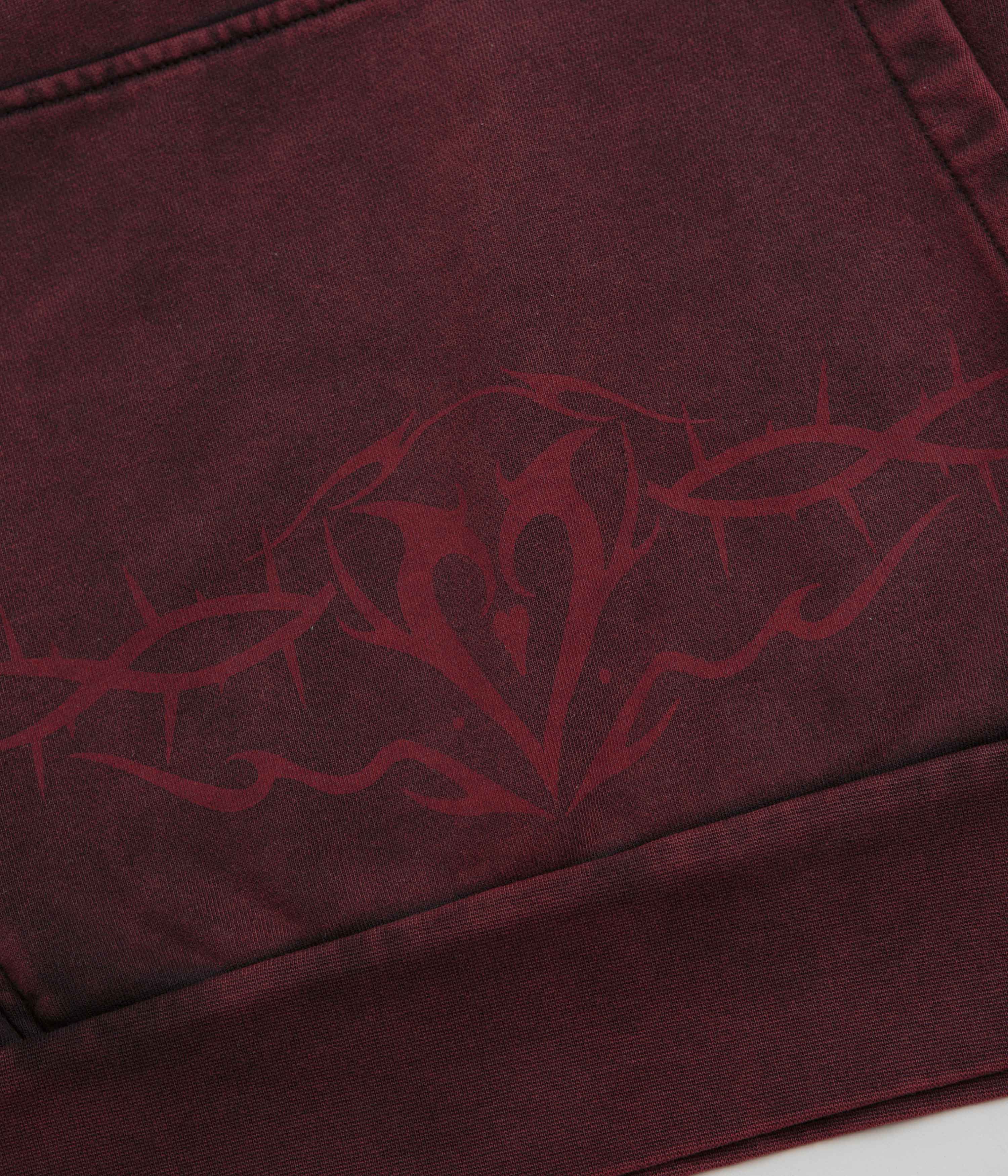 Vans Skate Dayana Tribal Flame Hoodie - Crimson Haze