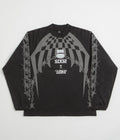 Vans x SlamJam AOD Hazard Long Sleeve T-Shirt - Black