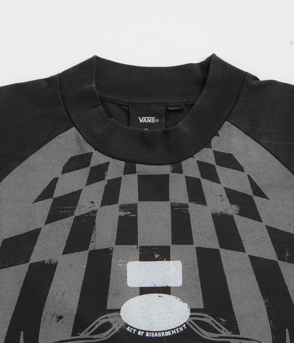 Vans x SlamJam AOD Hazard Long Sleeve T-Shirt - Black