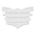White Flair Strips