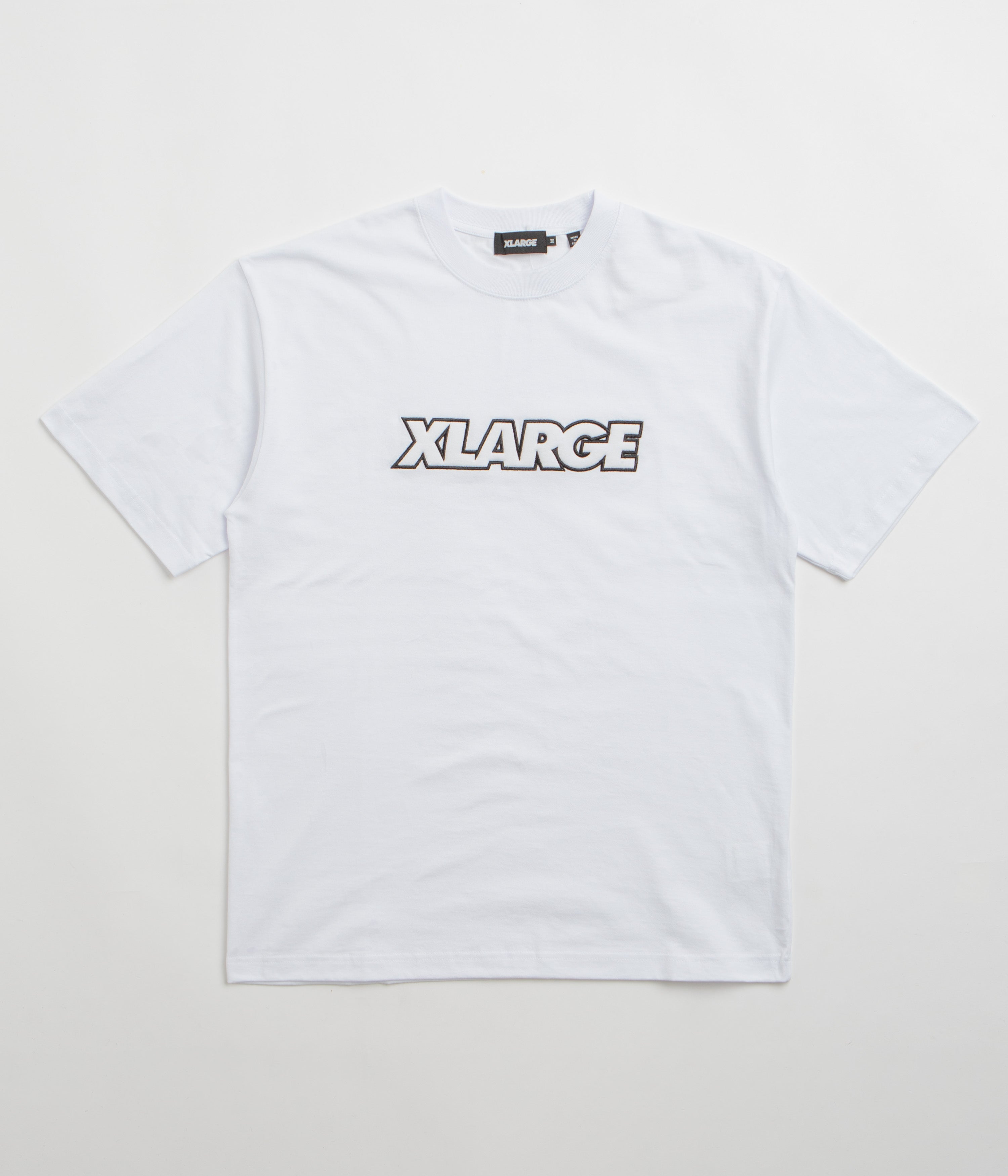 XLarge Standard Logo T-Shirt - White / White