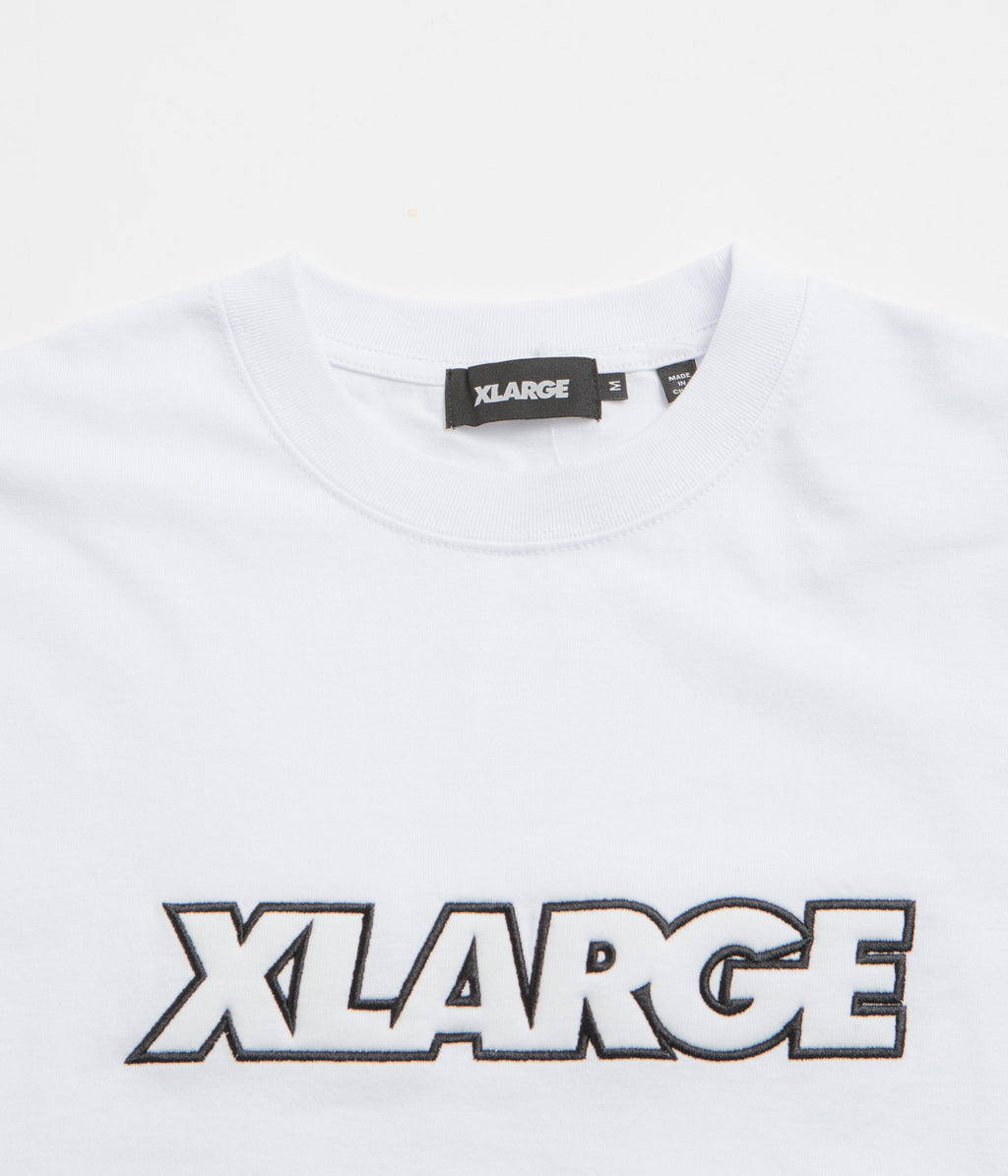 XLarge Standard Logo T-Shirt - White / White