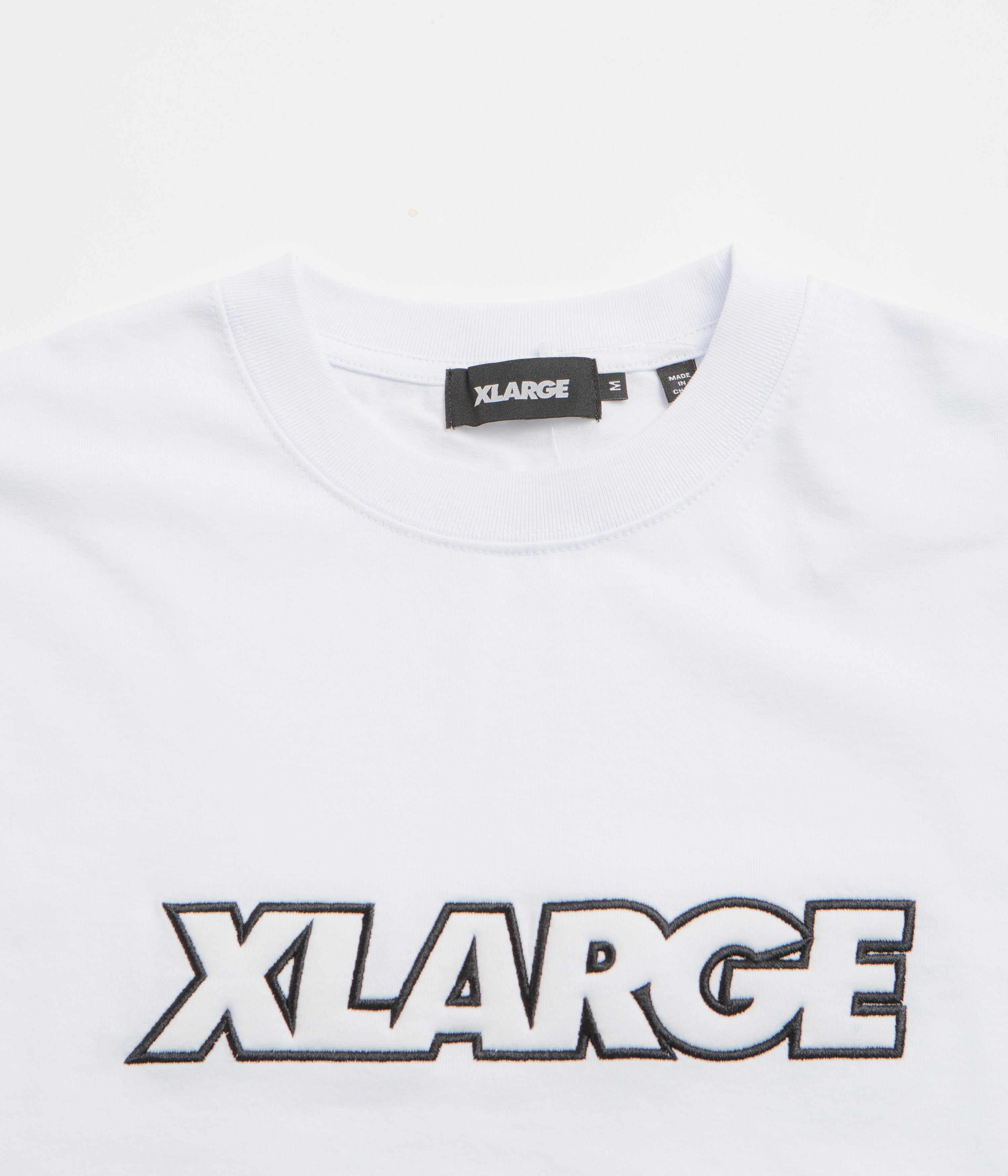 XLarge Standard Logo T-Shirt - White / White