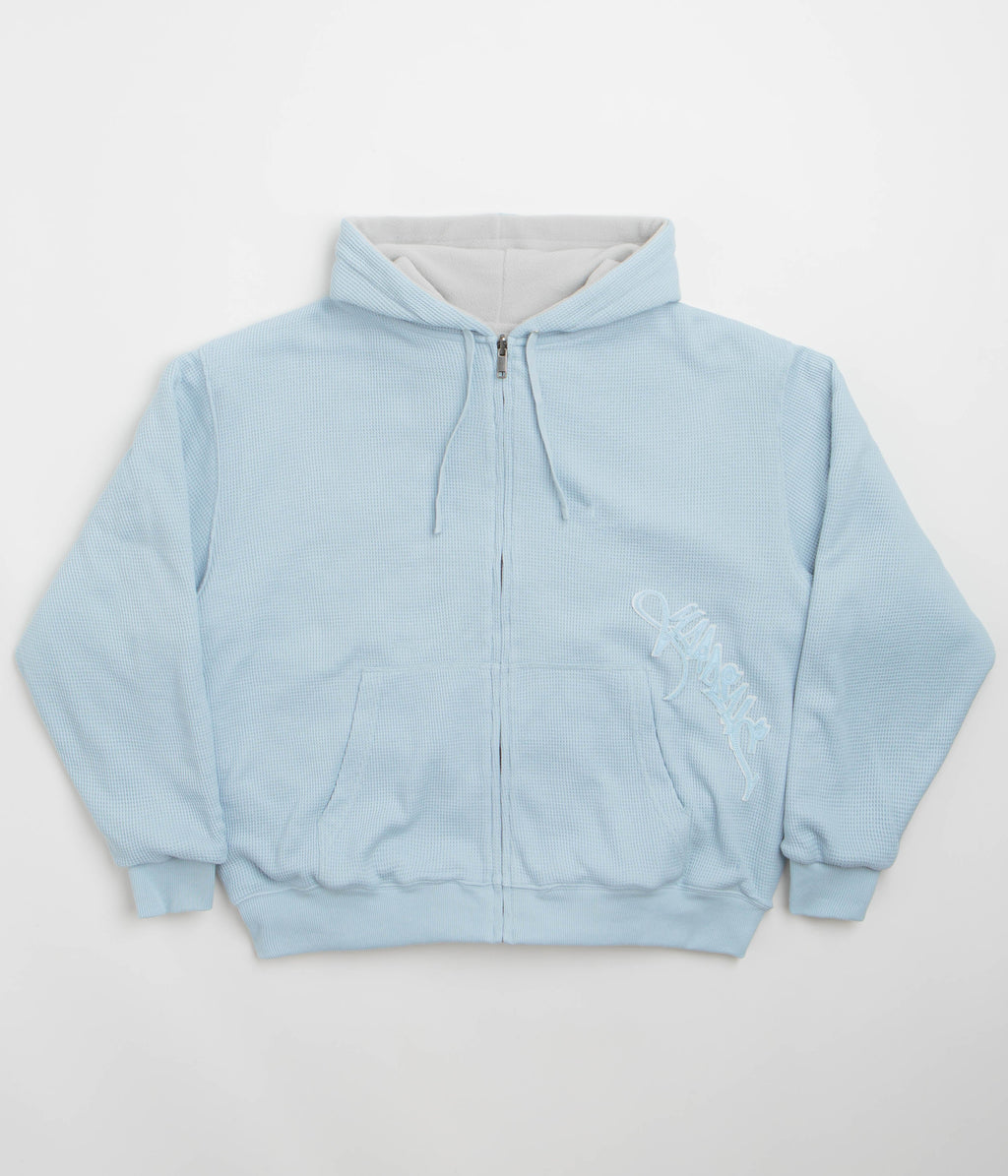 Yardsale Exo Full Zip Hoodie - Stone Blue