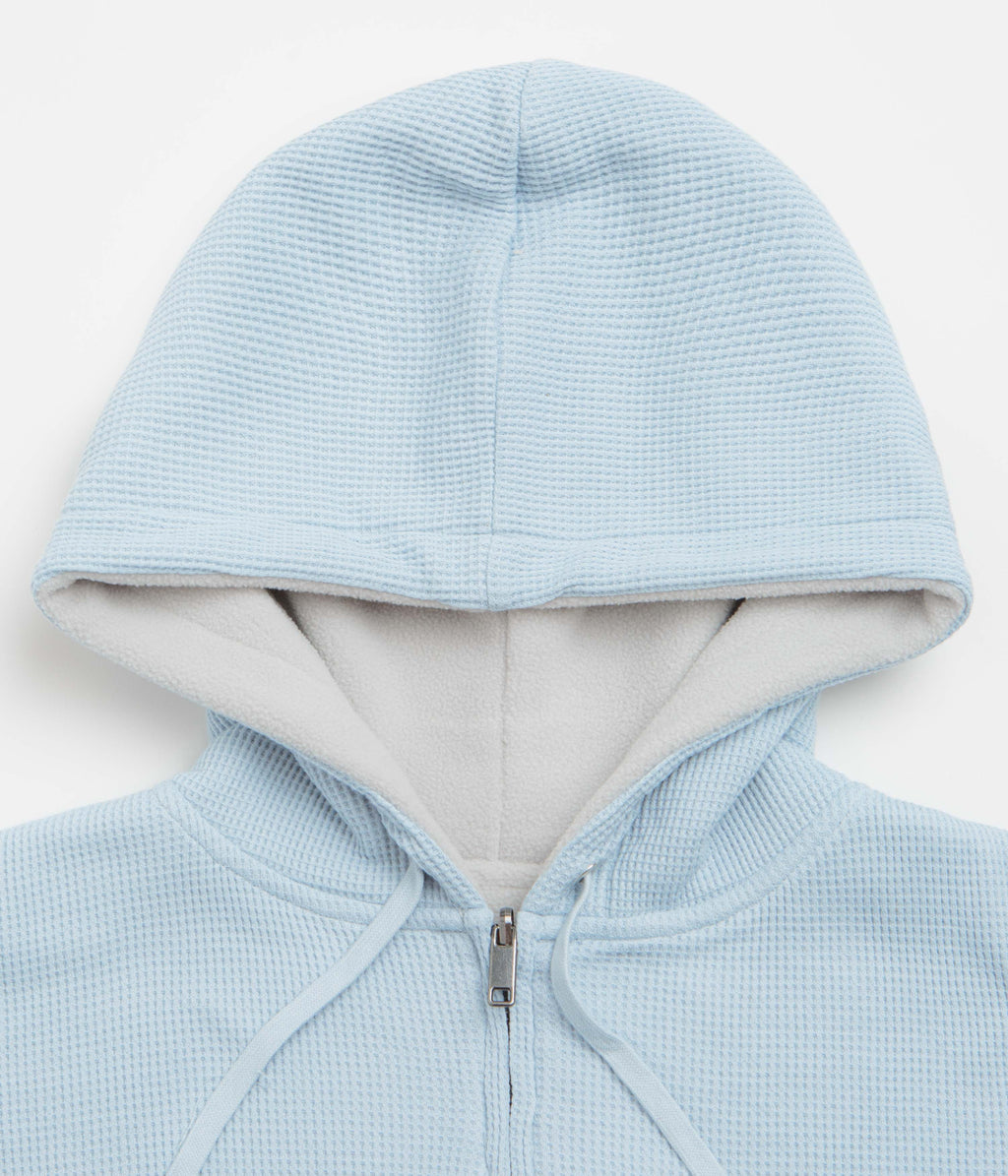 Yardsale Exo Full Zip Hoodie - Stone Blue