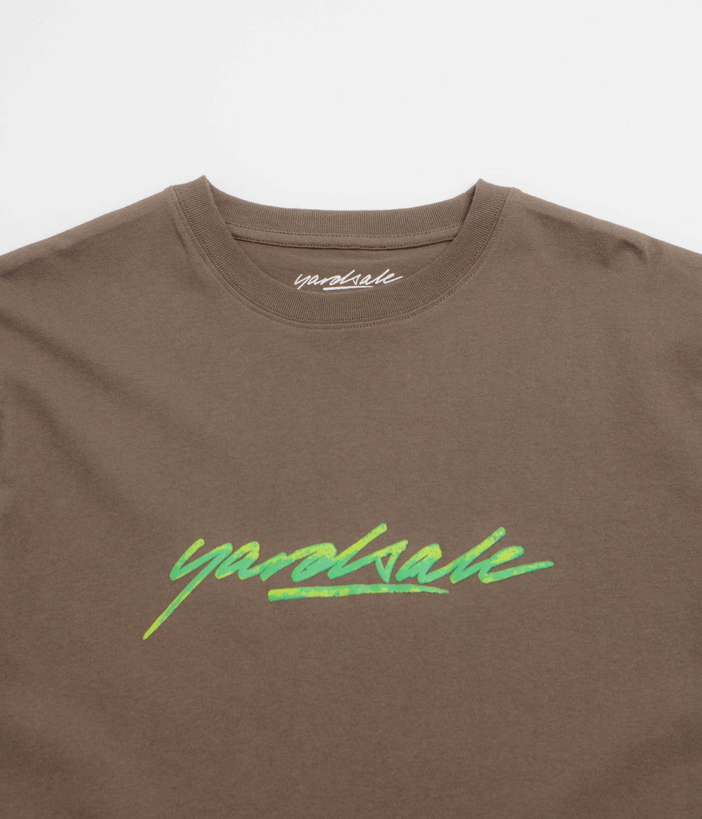 Yardsale Script Sludge T-Shirt - Tan