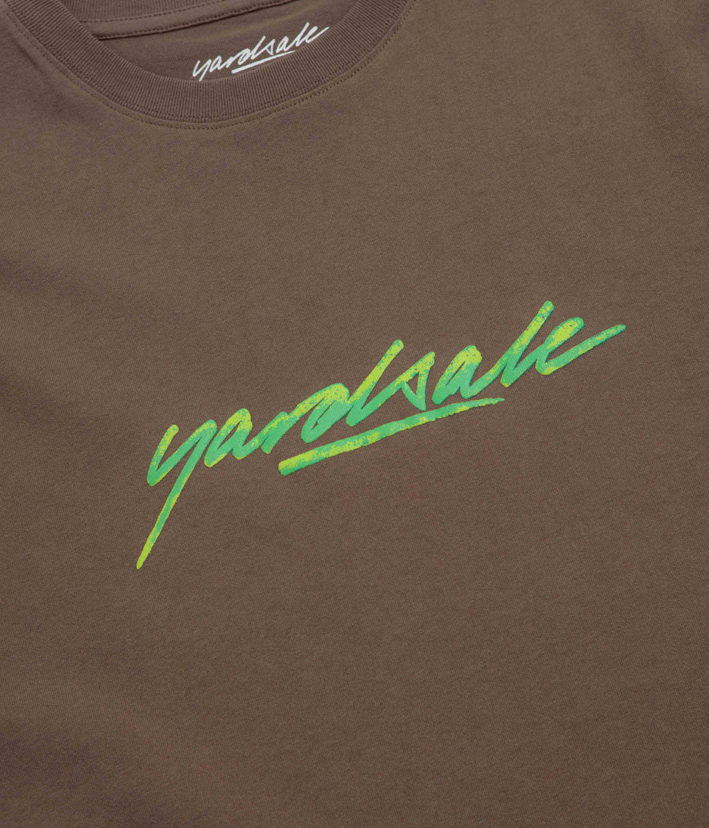 Yardsale Script Sludge T-Shirt - Tan