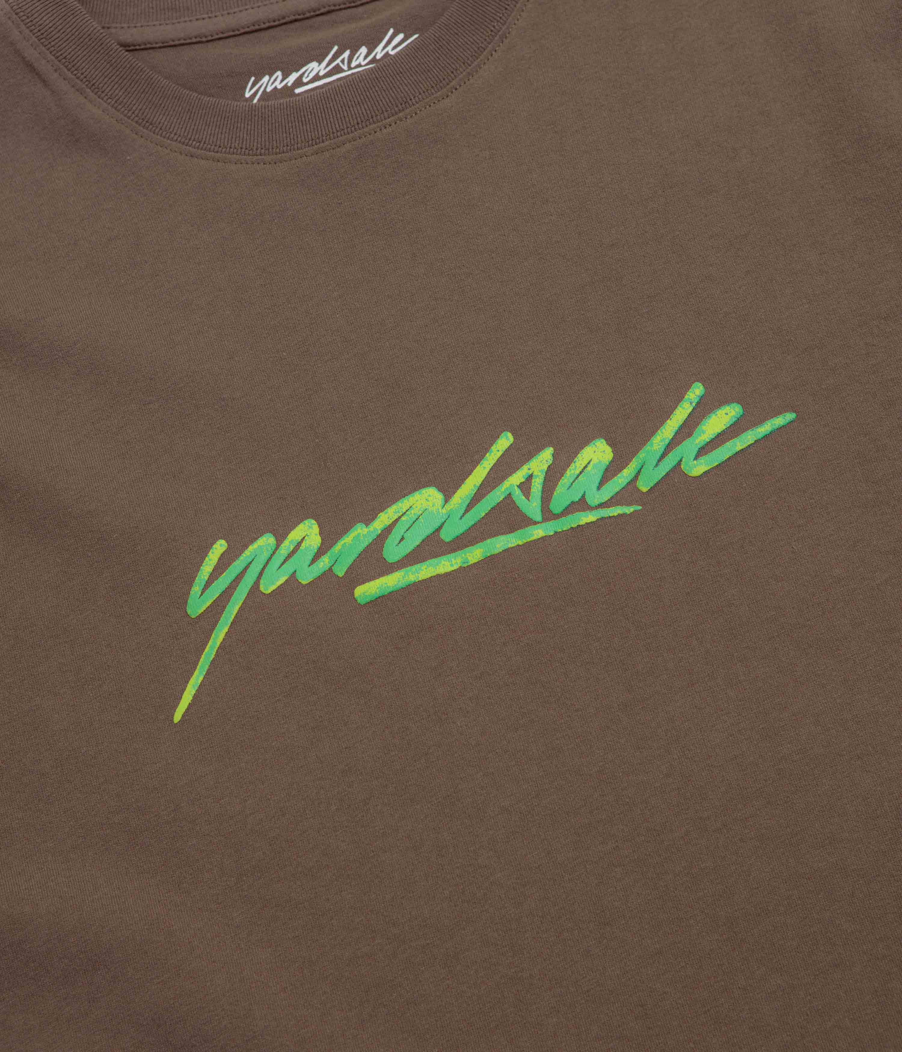 Yardsale Script Sludge T-Shirt - Tan
