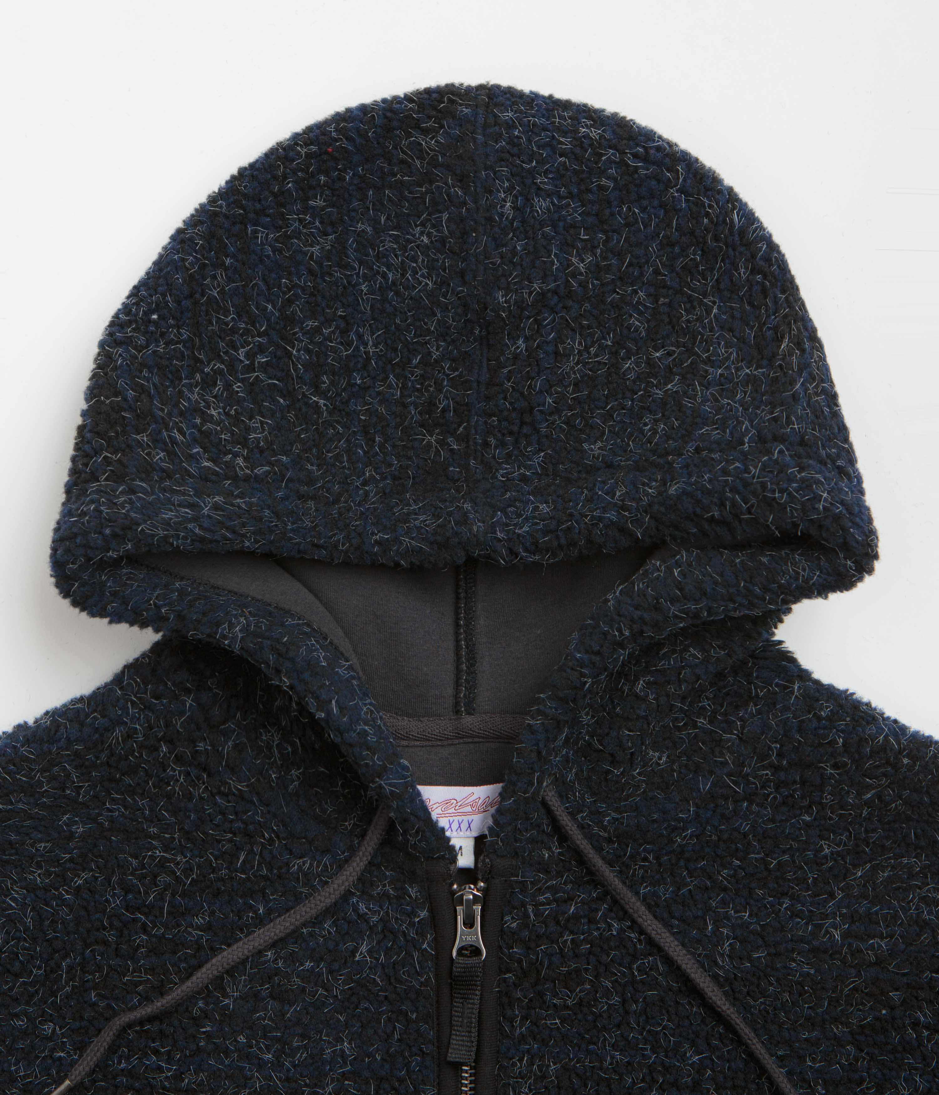Yardsale Sherpa Fleece Hoodie - Blue
