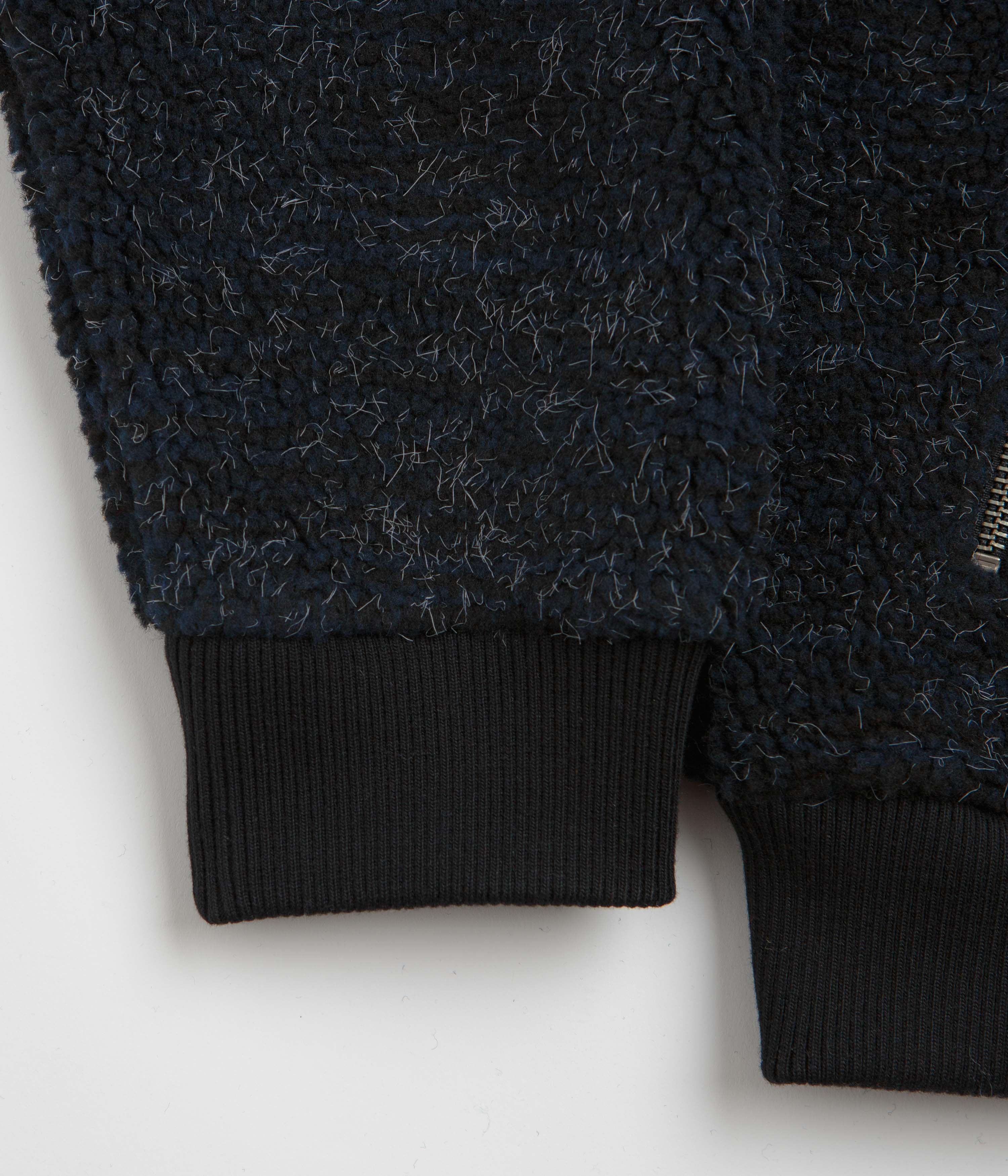 Yardsale Sherpa Fleece Hoodie - Blue