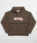 Yardsale Spray Hoodie - Brown